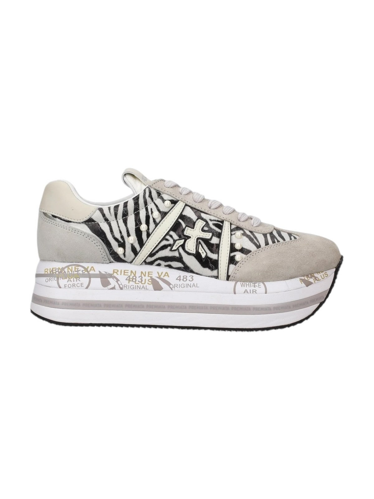 PREMIATA Sneaker Donna BETH VAR 6952 Bianco gioboutiqueweb
