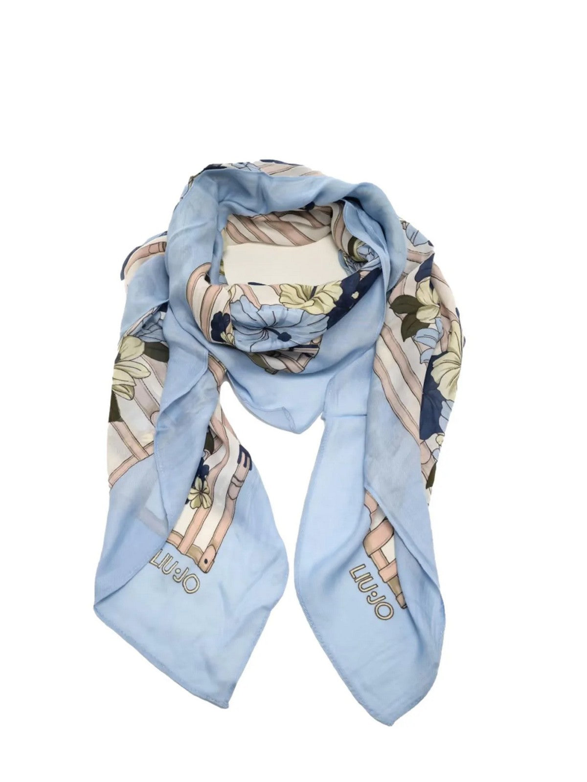 LIU JO SOFT Foulard Donna 2A5037T0300 00120 Blu gioboutiqueweb
