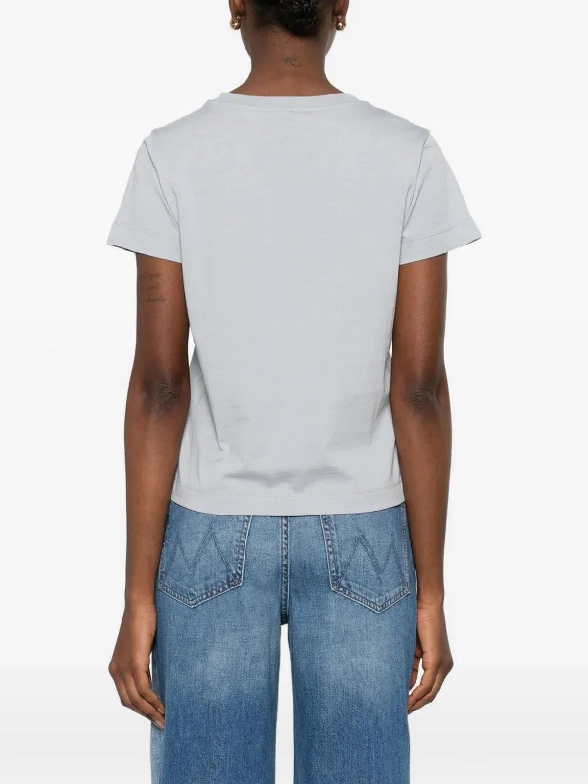 PINKO T-shirt Donna BASICO T-SHIRT 100373-A34F E87 AZZURRO ARONA