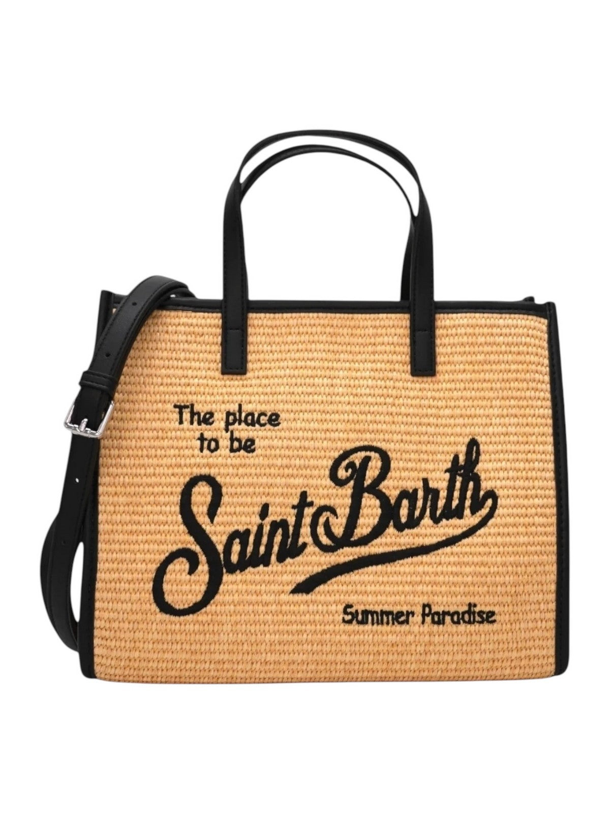 MC2 SAINT BARTH Borsa Donna VIVIAN MID STRAW 03251H Beige gioboutiqueweb