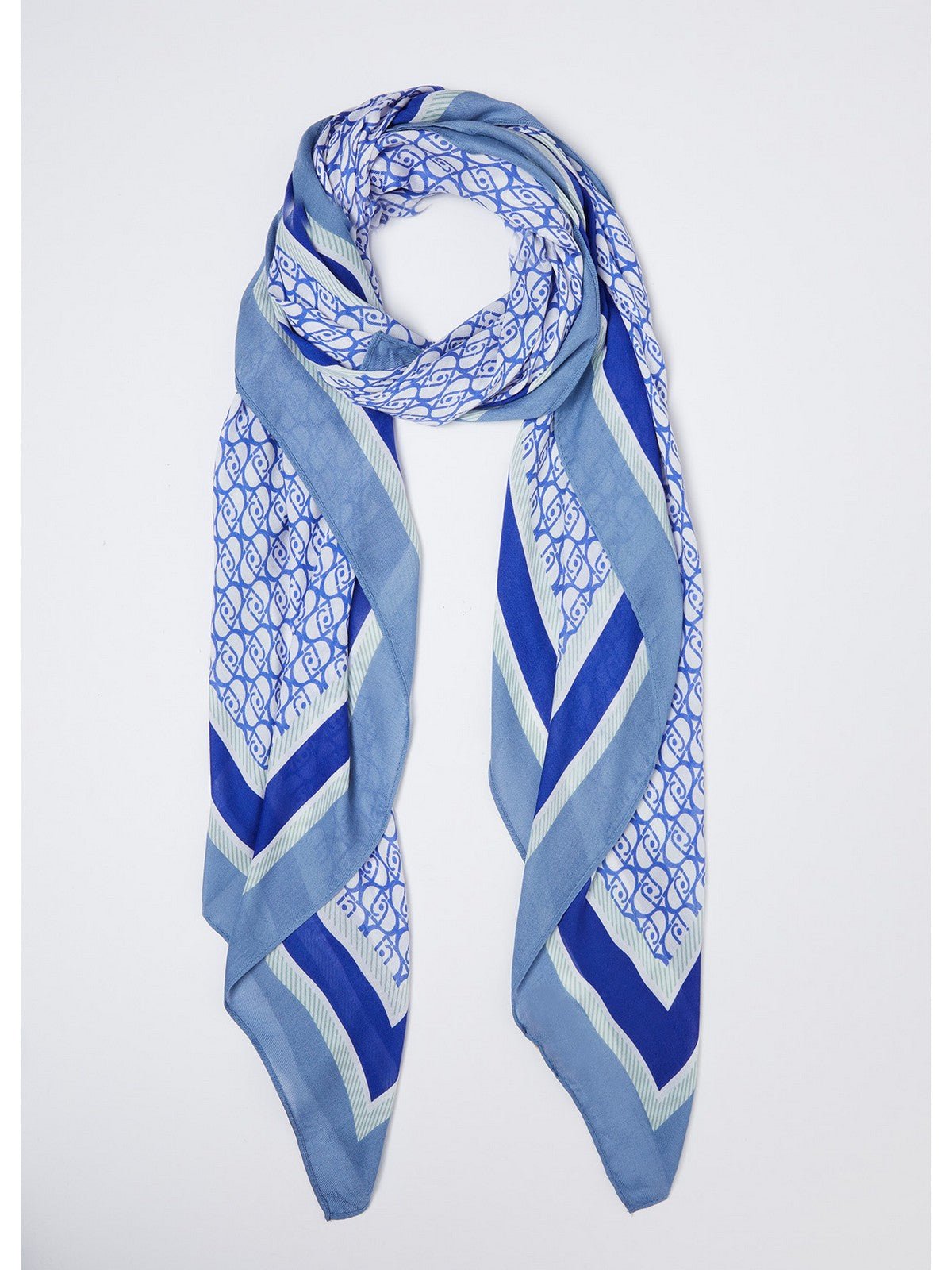 LIU JO SOFT Foulard Donna 2A4033T0300 64018 Blu gioboutiqueweb