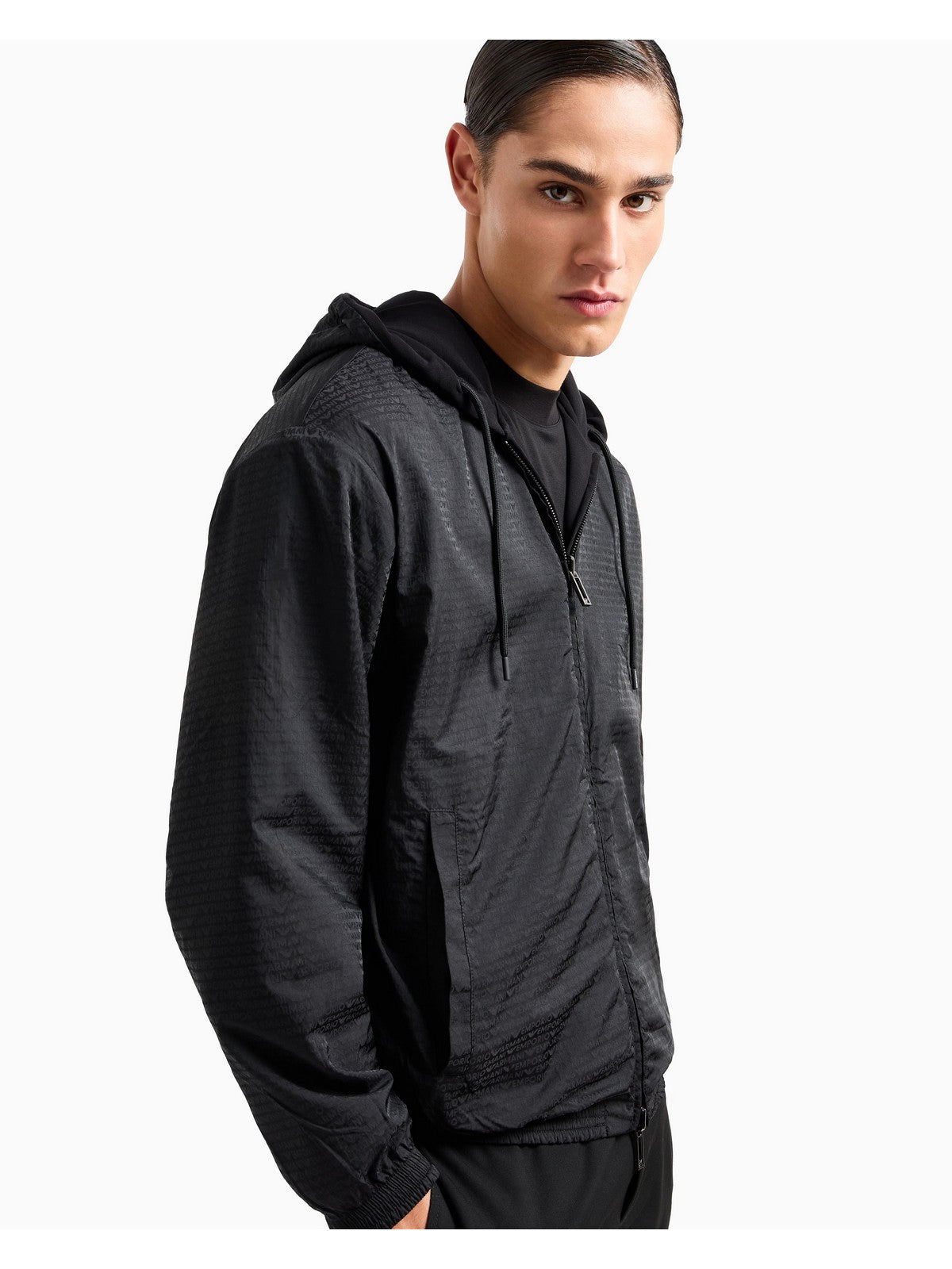 EMPORIO ARMANI Felpa Uomo 6D1MD3 1JHSZ 0999 Nero gioboutiqueweb