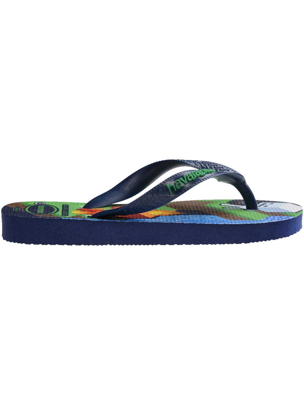 HAVAIANAS Infradito Bambini e ragazzi Hav. Kids minecraft 4145125.0555 Blu gioboutiqueweb