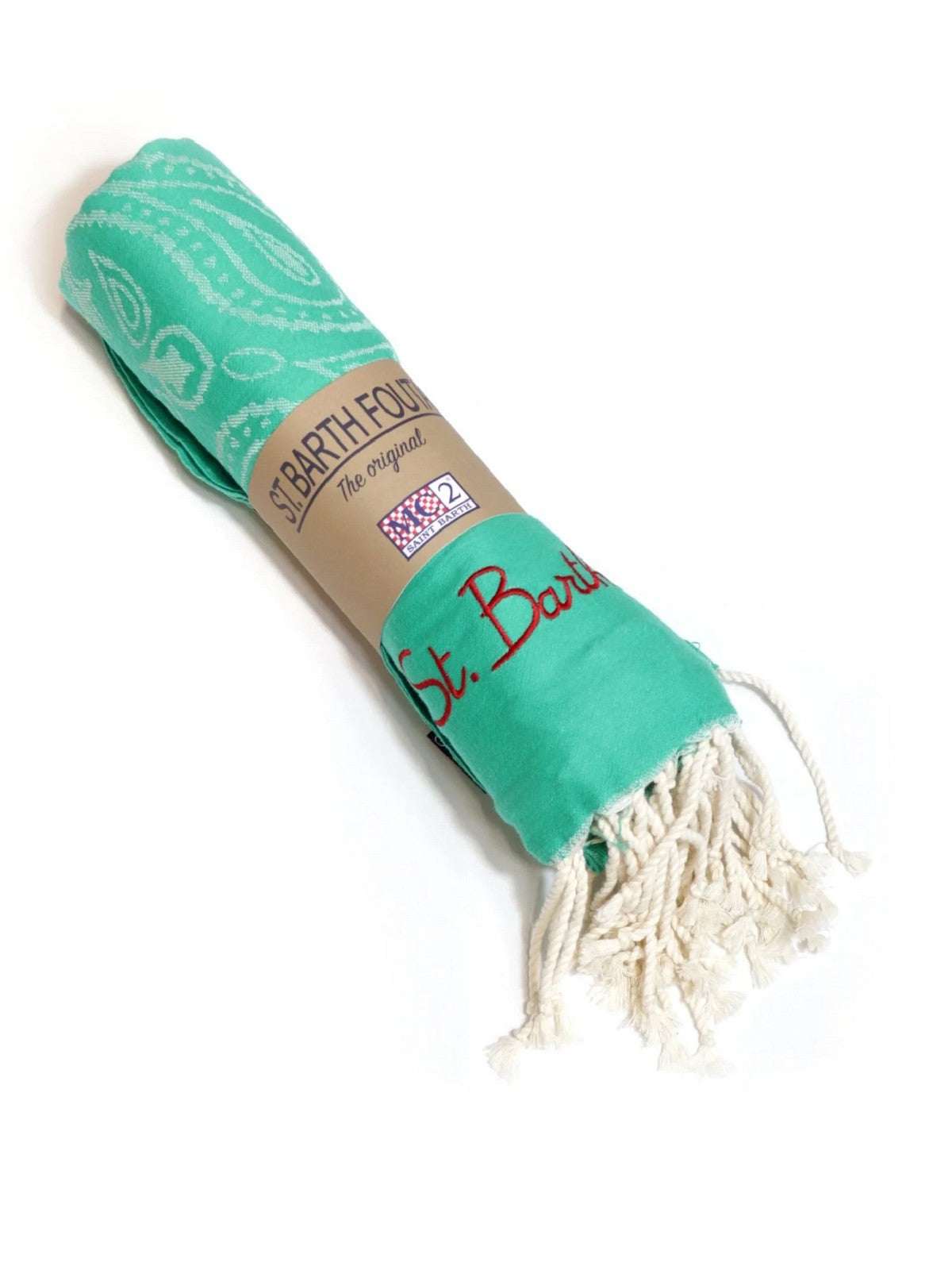 MC2 SAINT BARTH Telo mare Donna FOUTAS J N 02260F Verde gioboutiqueweb