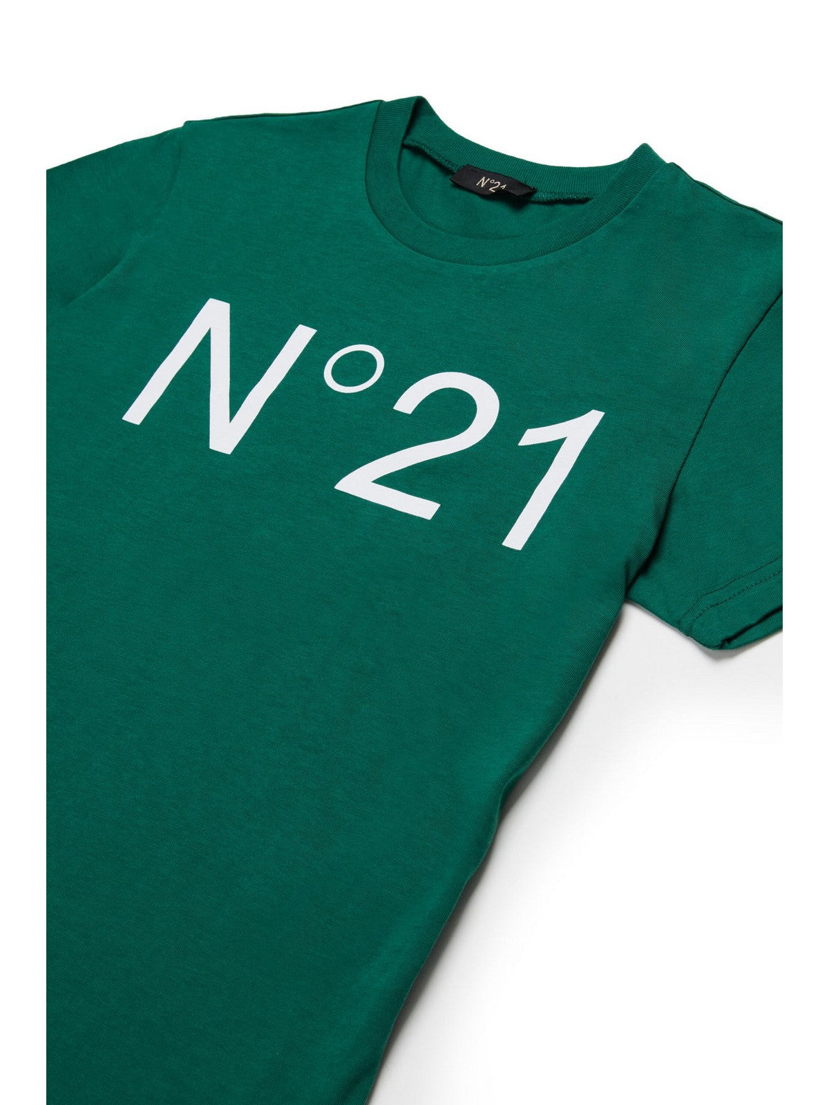 N°21 T-shirt Unisex bambino N21173 N0153 0N516 EDEN GREEN