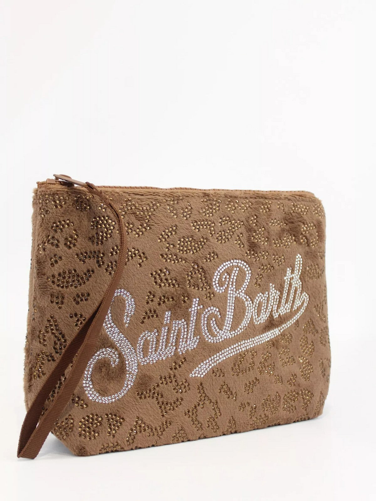 MC2 SAINT BARTH Pochette Donna ALINE STRASS 00274I LEOPARD 1918 STRASS