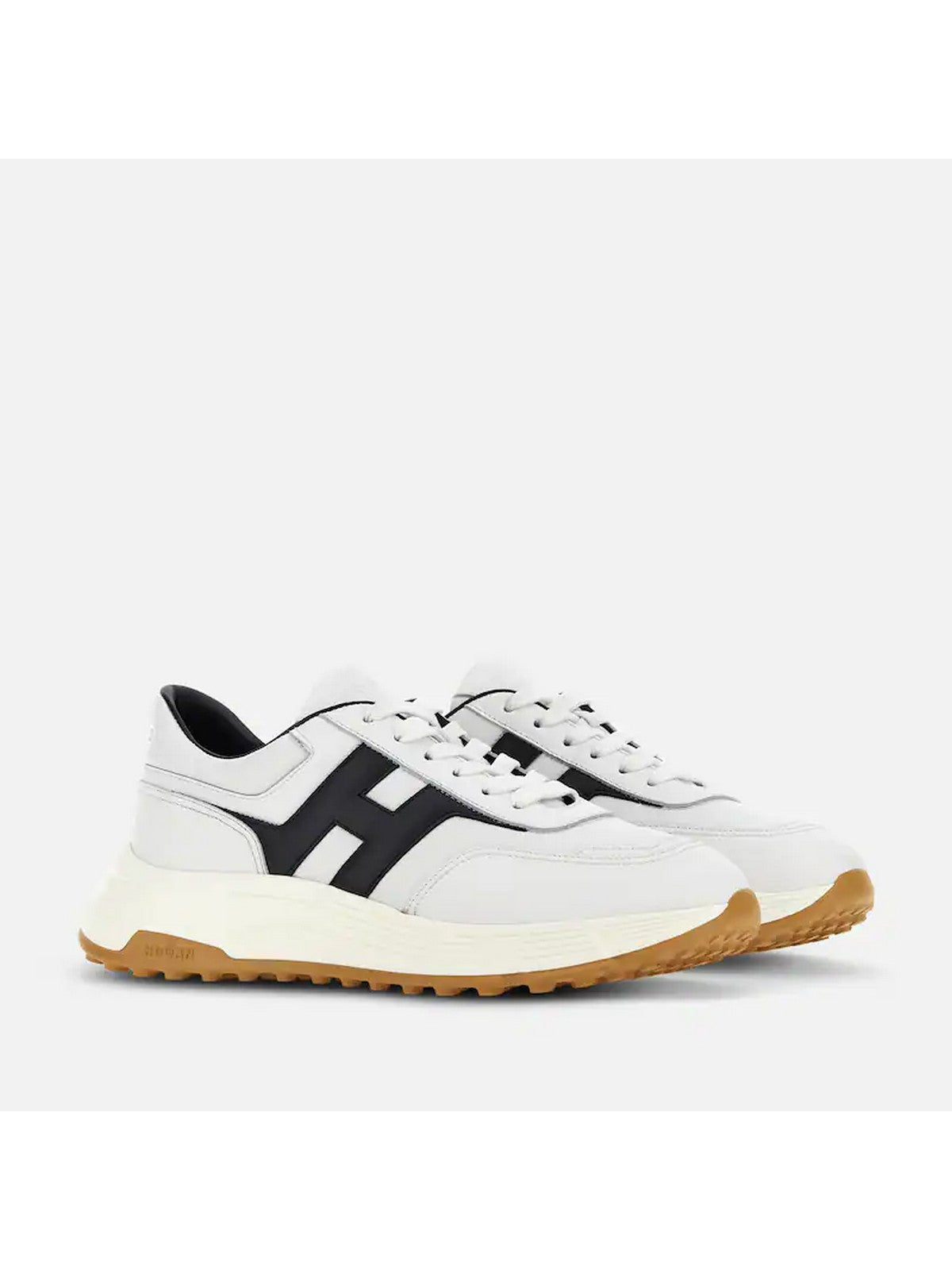 HOGAN Sneaker Uomo HXM5630FR30U6U1353 B001(BIANCO)+U805(NOTTE)