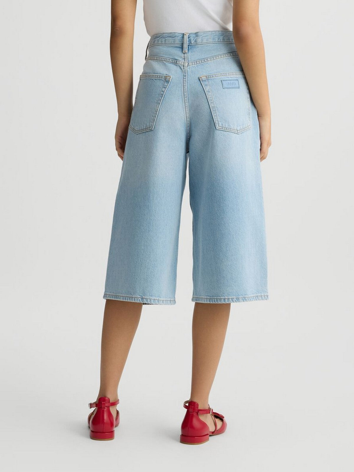 LIU JO BLUE DENIM Bermuda Donna UA5187D4854 78840 Blu gioboutiqueweb