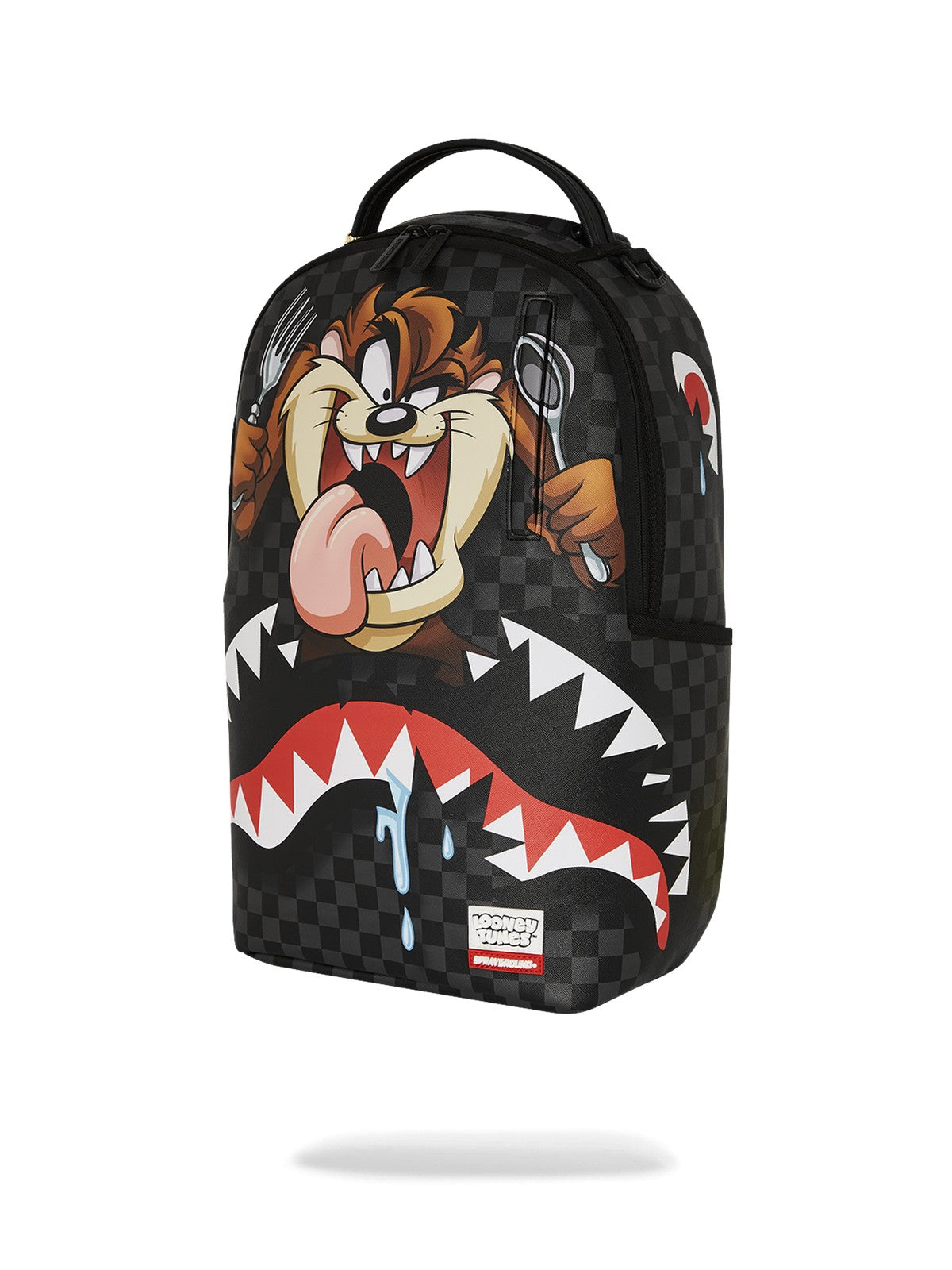 SPRAYGROUND Zaino Uomo TAZ SHARK BITE BAG BACKPACK 910B7785NSZ Nero gioboutiqueweb