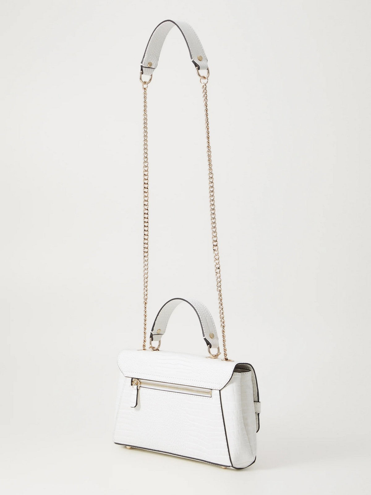 GUESS Borsa Donna SILVYE CONVERTIBLE XBODY FLAP HWCG95 27210 WHI Bianco gioboutiqueweb