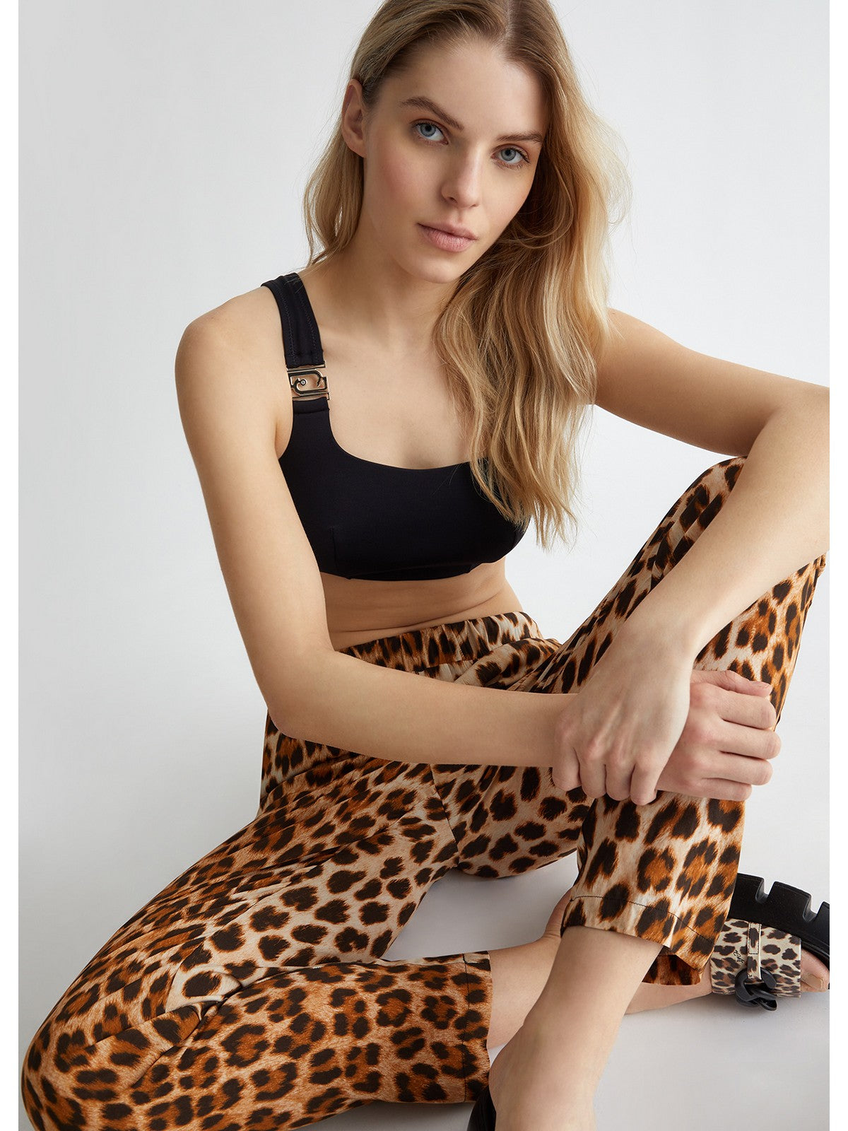 LIU JO BEACHWEAR Pantalone Donna VA4131T3826 N9163 Beige