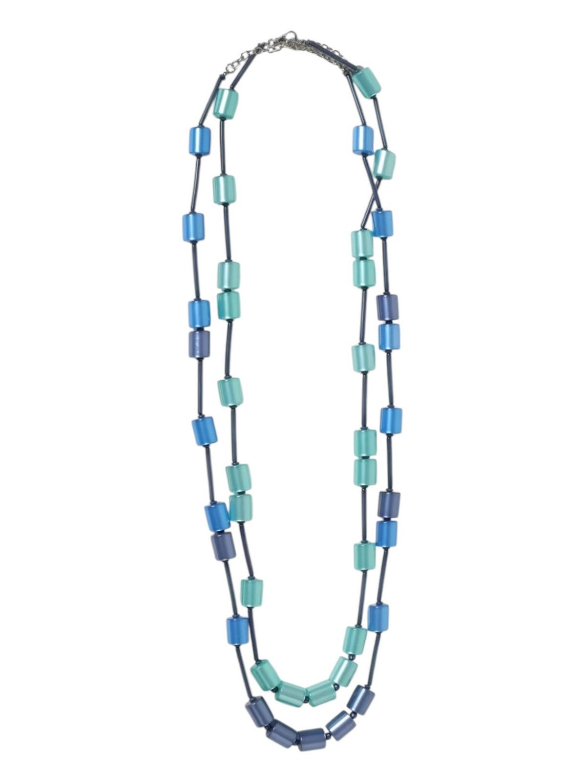 EMPORIO ARMANI Collana Donna EW001797 AF15490 M9050 Blu gioboutiqueweb