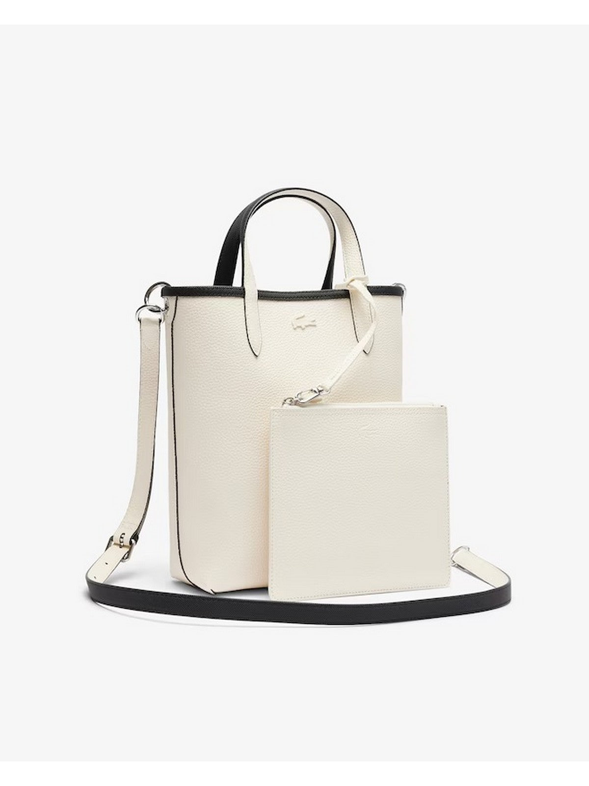 LACOSTE Borsa Donna NF2991 M66 Nero