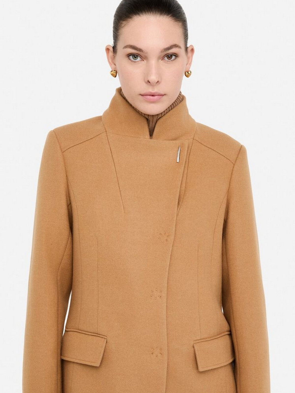 LIU JO WHITE Cappotto Donna MF5119J4873 71327 Croissant