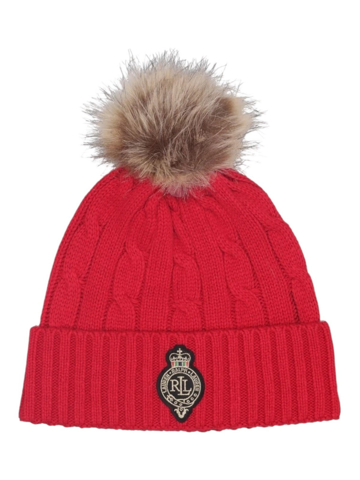 LAUREN RALPH LAUREN Cappello Donna CBL CRST PTC-HAT 454P04455 004 RALPH RED