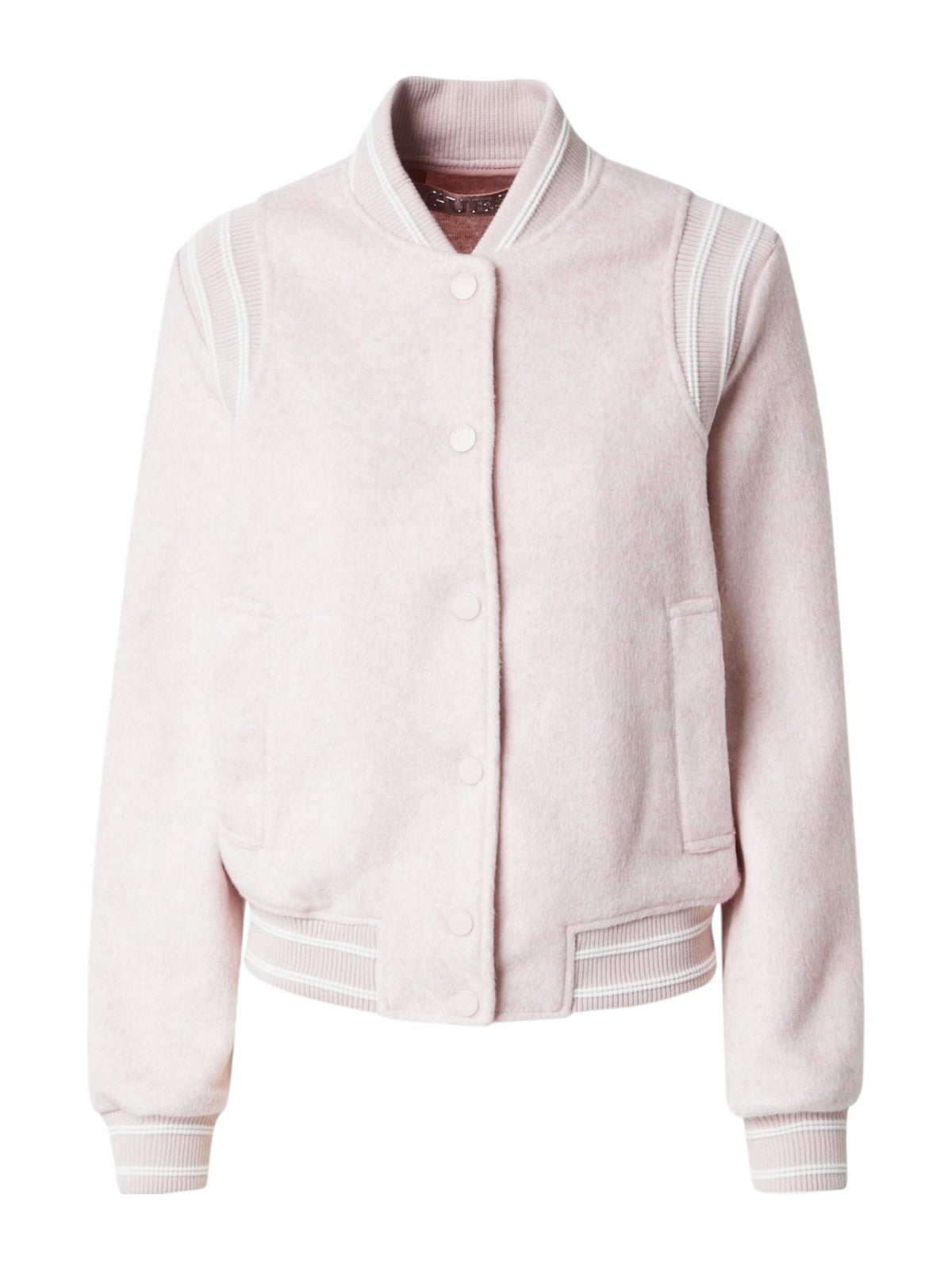 Guess Down Jure Woman Gloria Logo Bomber W4rl45 WFWS2 PSDM Rosa