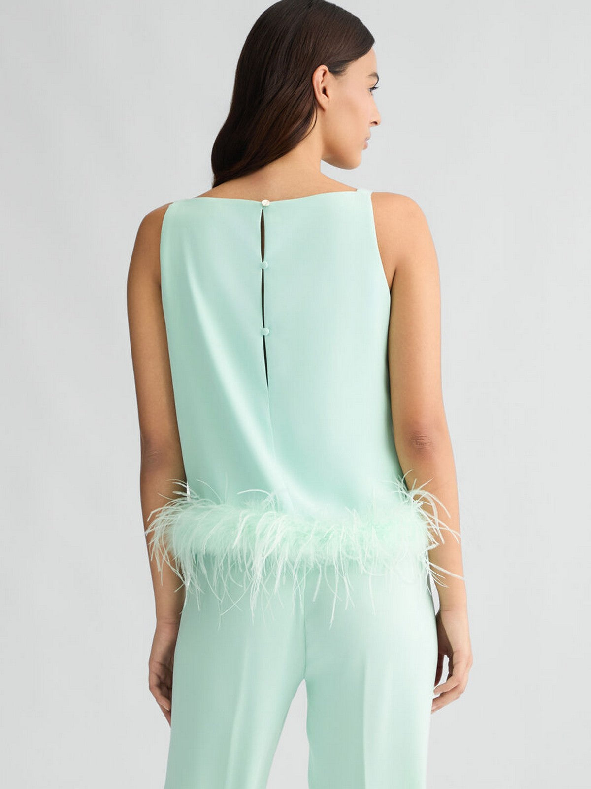 LIU JO BLACK Top Donna CA5318T3970 X0687 Verde