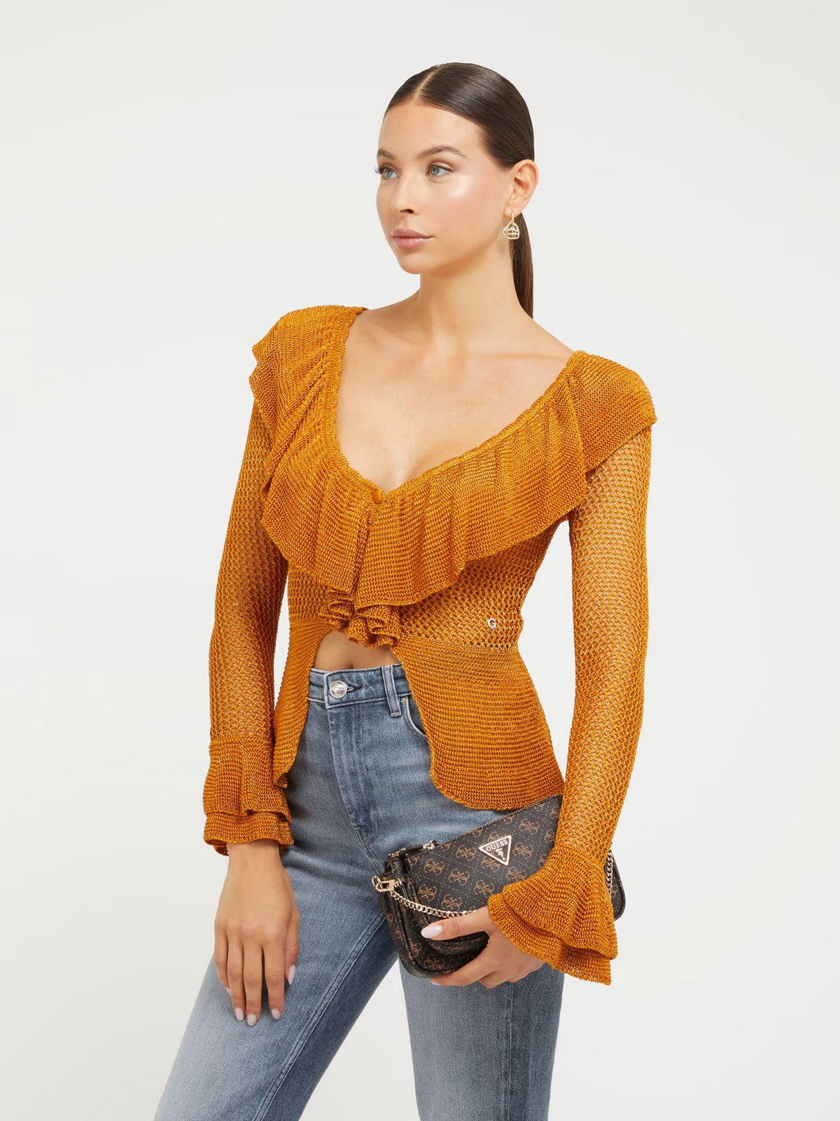 GUESS Borsa Donna Handbag HWQL78 79710 BRO Marrone gioboutiqueweb