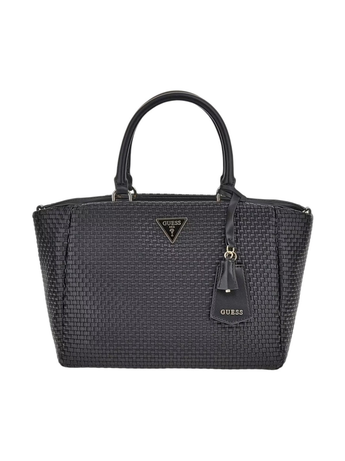 GUESS Borsa Donna Emelda Crossbody Top HWWG92 19060 BLA Nero gioboutiqueweb