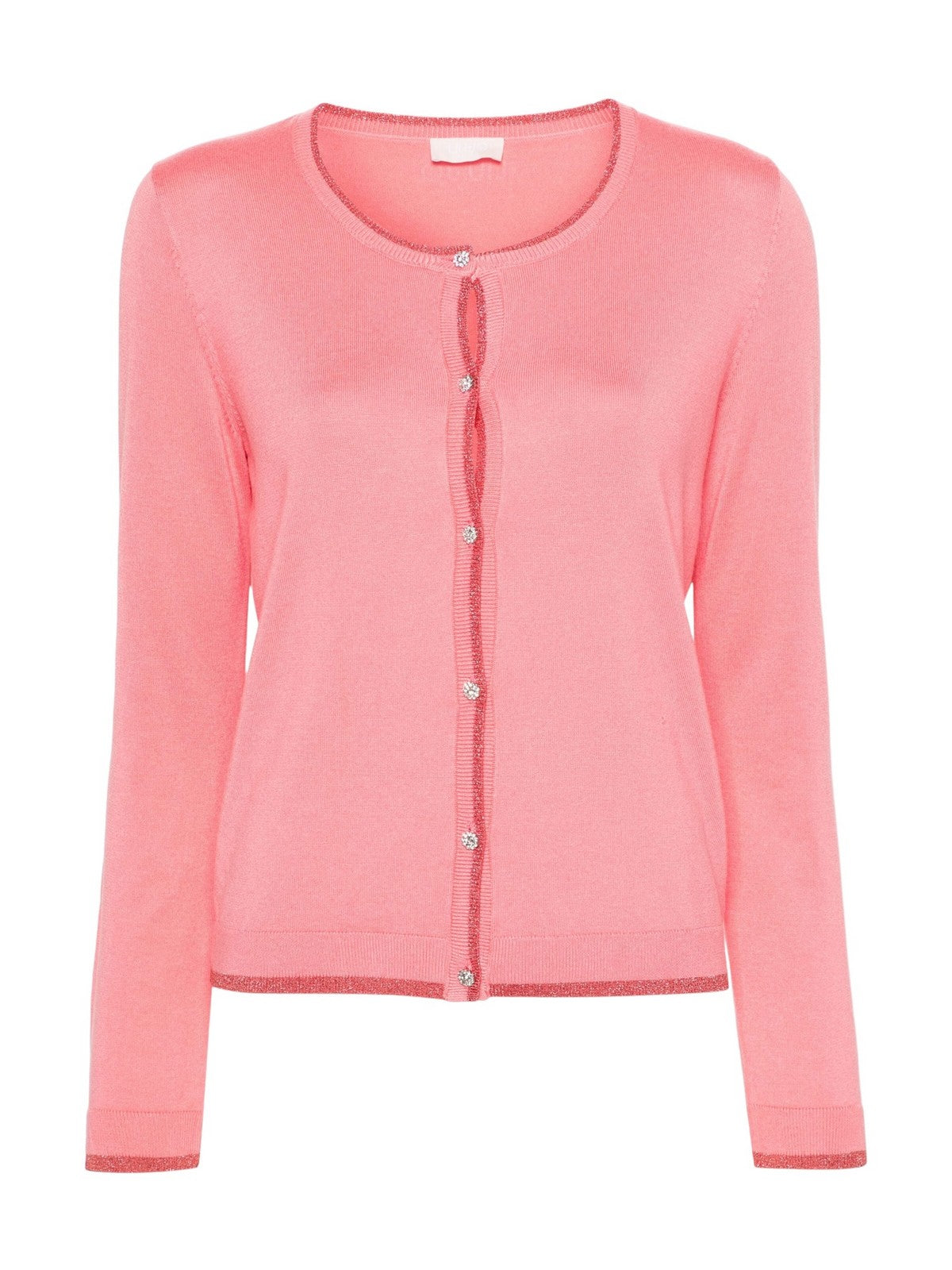 Liu Jo White Cardigan Frau MA4076ms49i 71736 Rosa