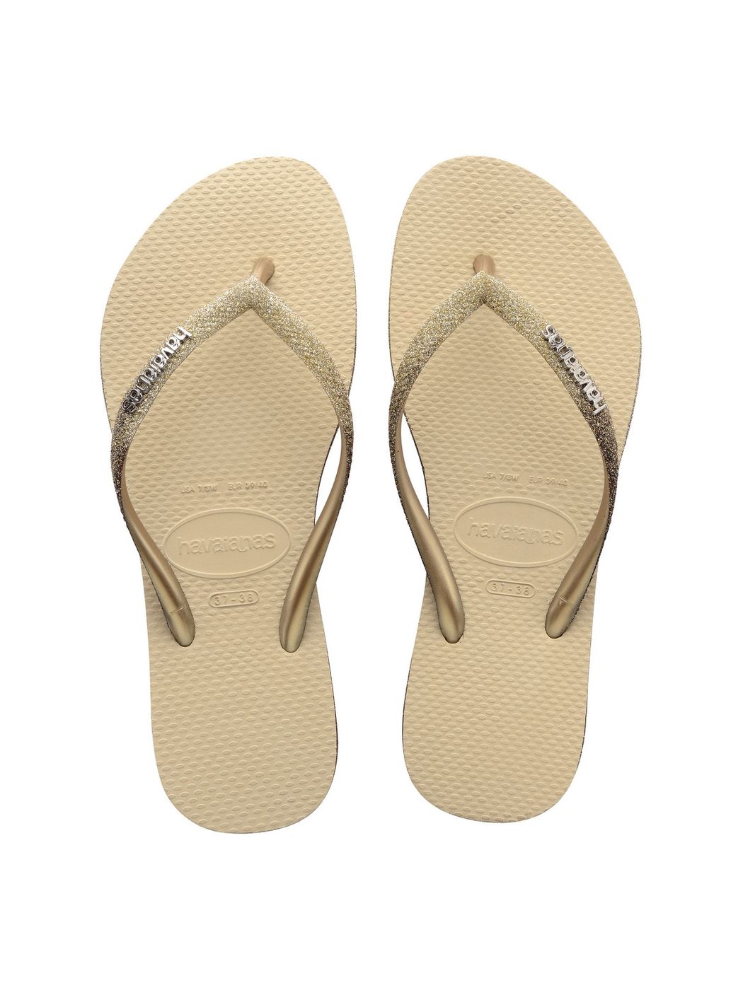 HAVAIANAS Infradito Donna SLIM SPARKLE ME FC 4146093.0154 Beige gioboutiqueweb