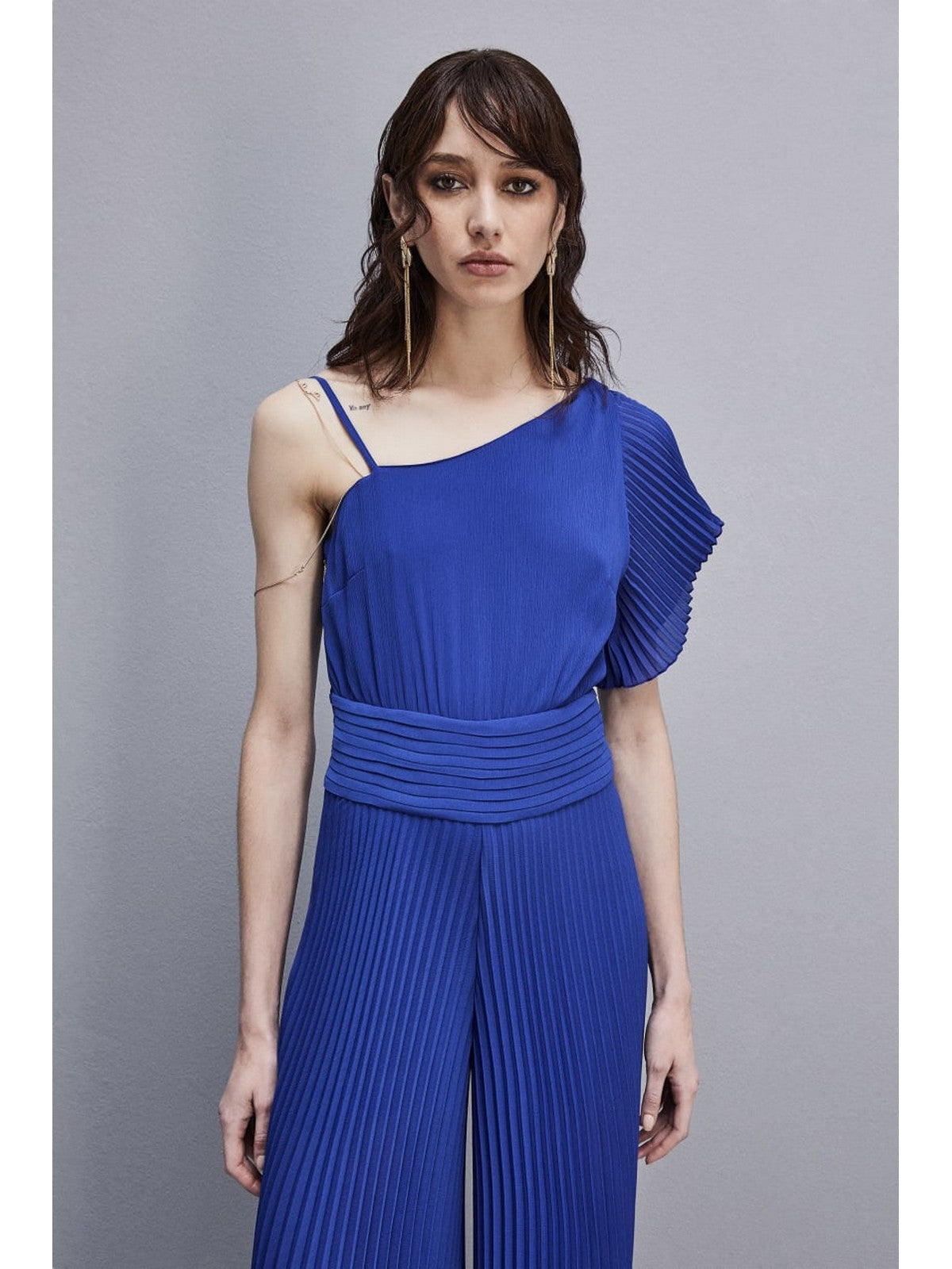 PATRIZIA PEPE Tuta Donna 2T0045 A442 CA01 Blu gioboutiqueweb