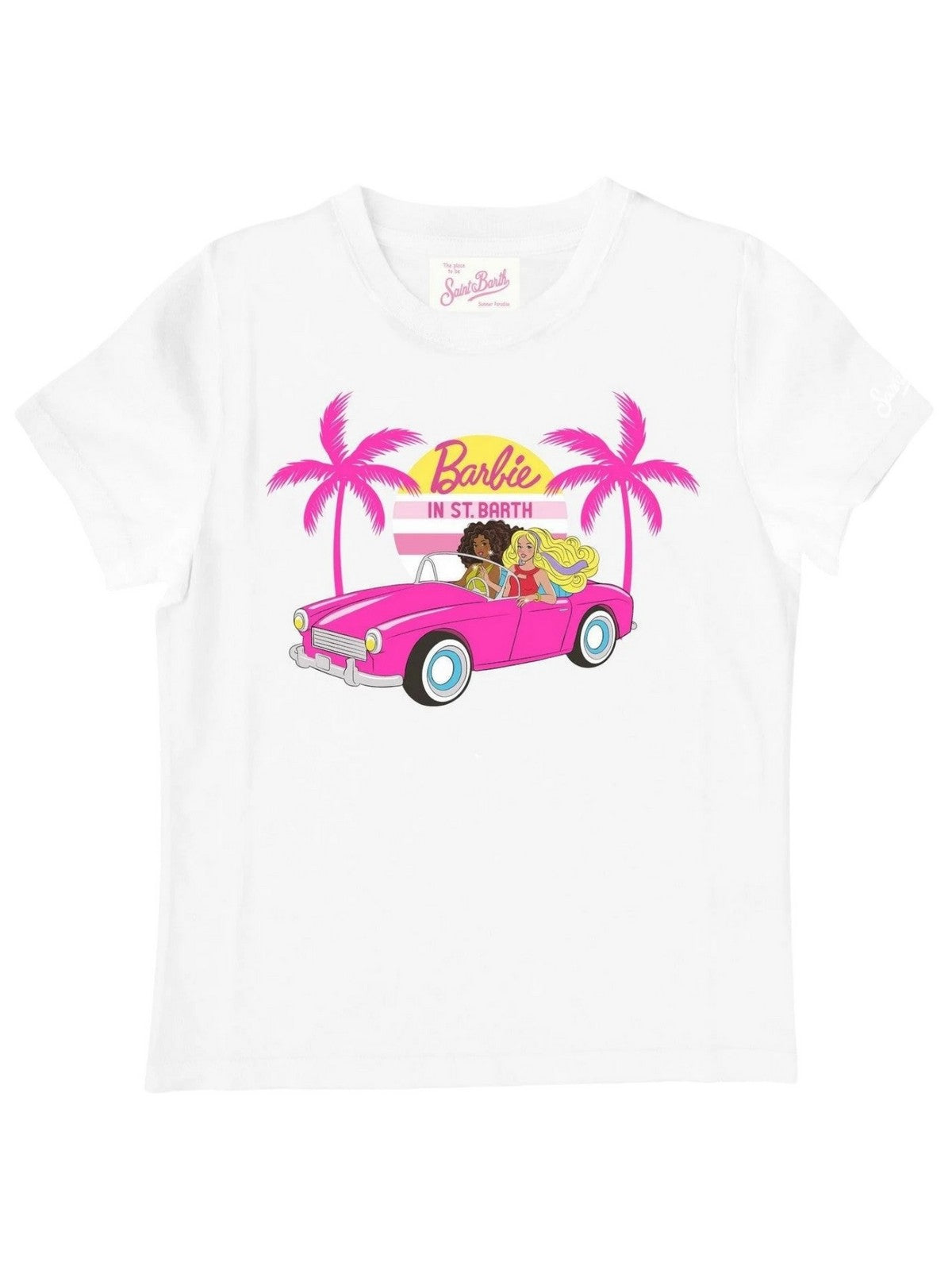 MC2 SAINT BARTH T-shirt Bambine e ragazze ELLY 03488H Bianco