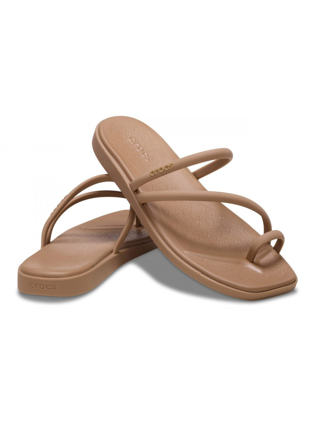 CROCS Sandalo Donna Miami Toe Loop Sandal W 209862 2JJ MILK CHOCCOLATE gioboutiqueweb