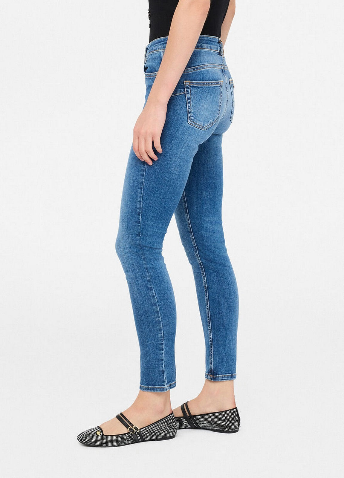 LIU JO BLUE DENIM Jeans Donna UF5035D0236 78858 Den.Blue lt.saving w