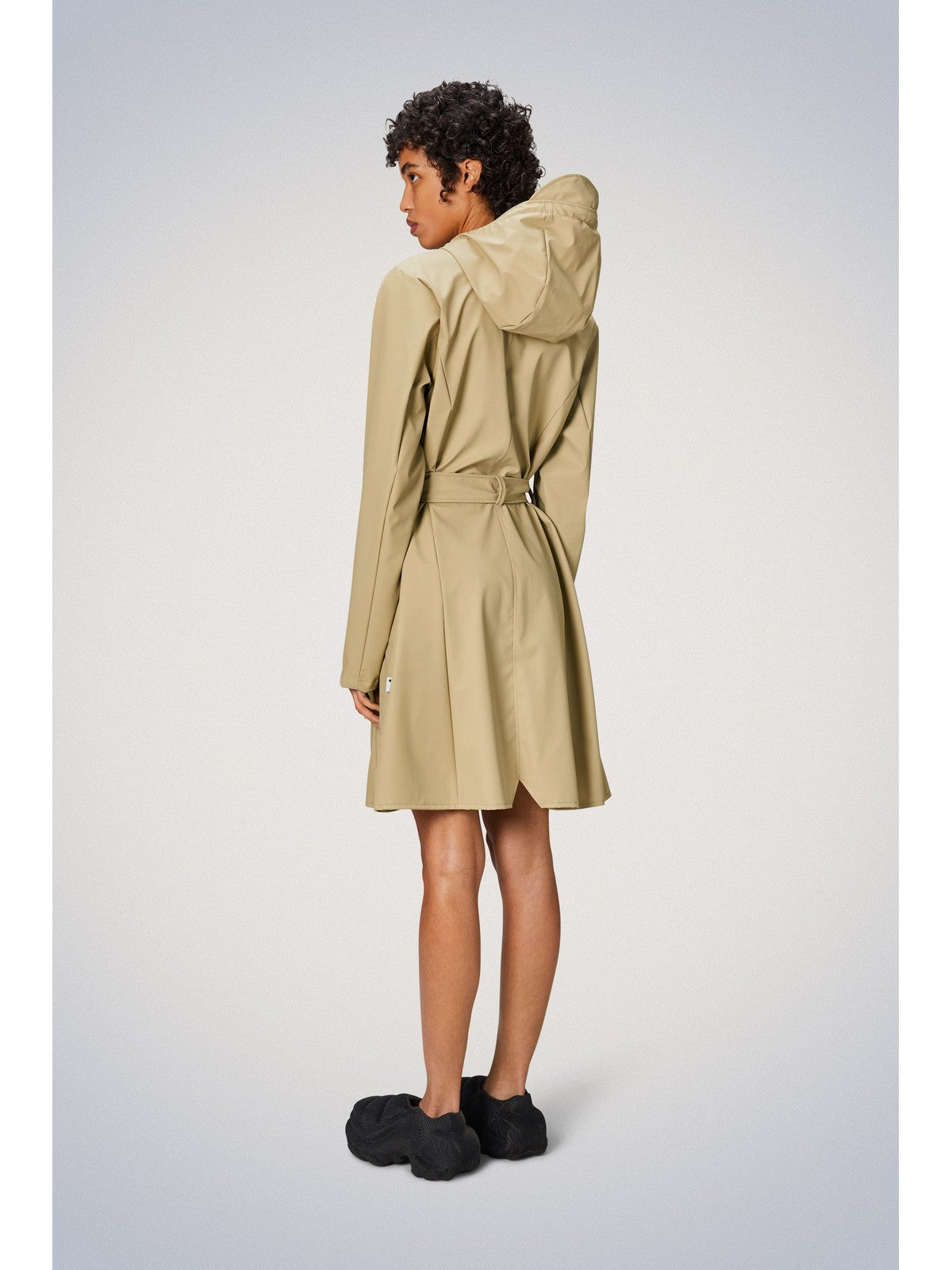 RAINS Giubbino Donna Curve W Jacket W3 18130 24 Sand Beige gioboutiqueweb