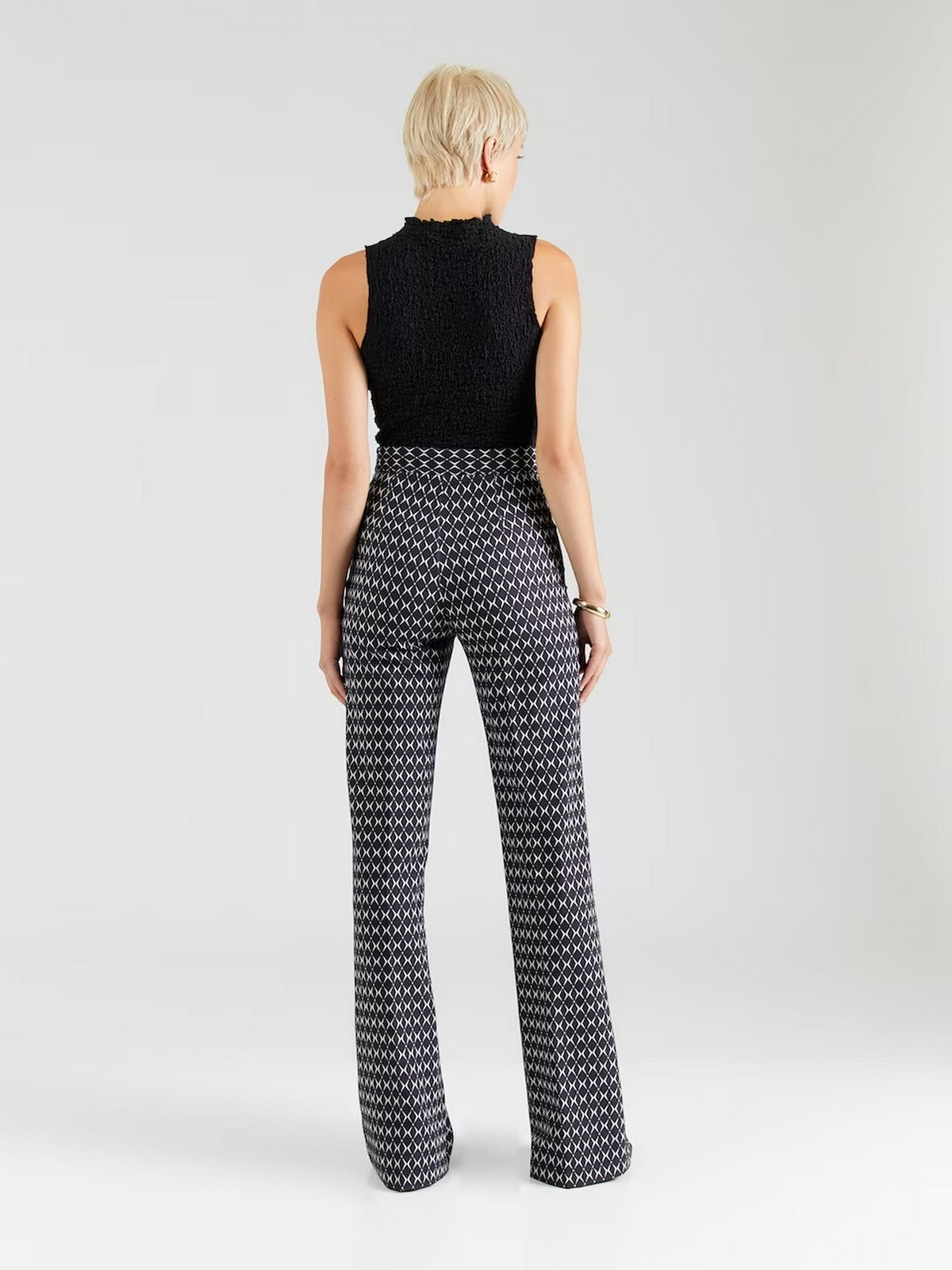 ELISABETTA FRANCHI Pantalone Donna PAS3546E2 685 Nero gioboutiqueweb