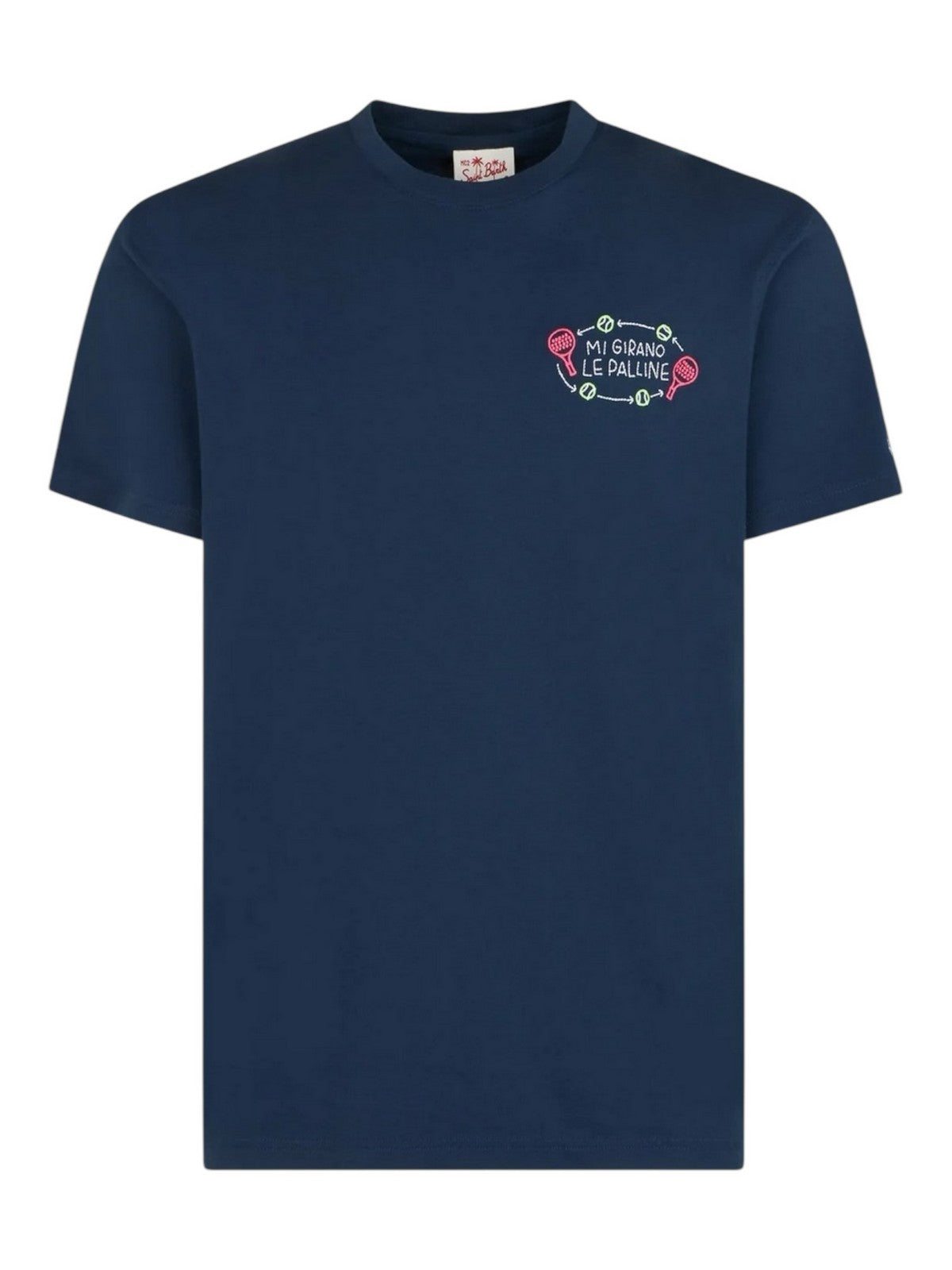 MC2 SAINT BARTH T-shirt Uomo PORTOFINO 05040H Blu