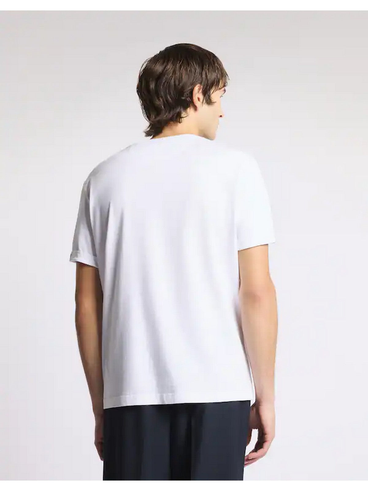 FAY T-shirt Uomo NPMB3521330UCXB001 Bianco