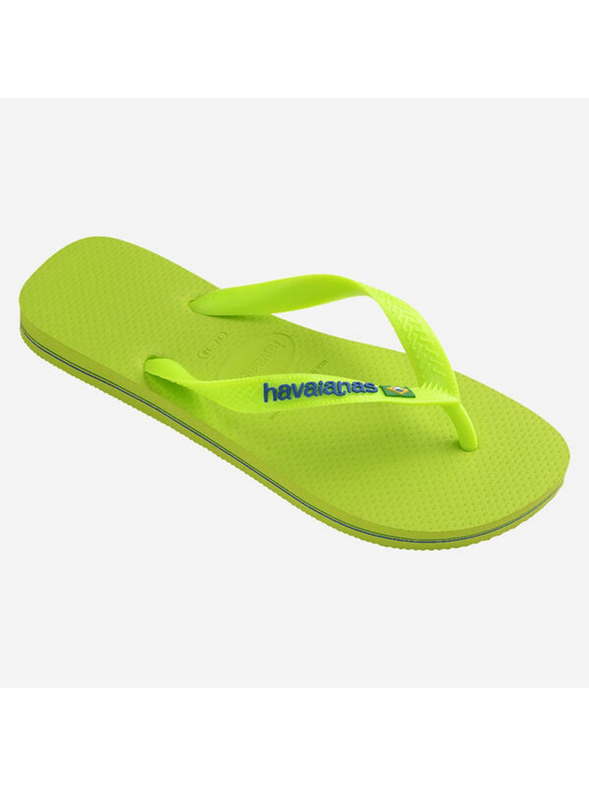 HAVAIANAS Infradito Unisex adulto Hav. Brasil Logo Neon 4149370.7344 Verde gioboutiqueweb