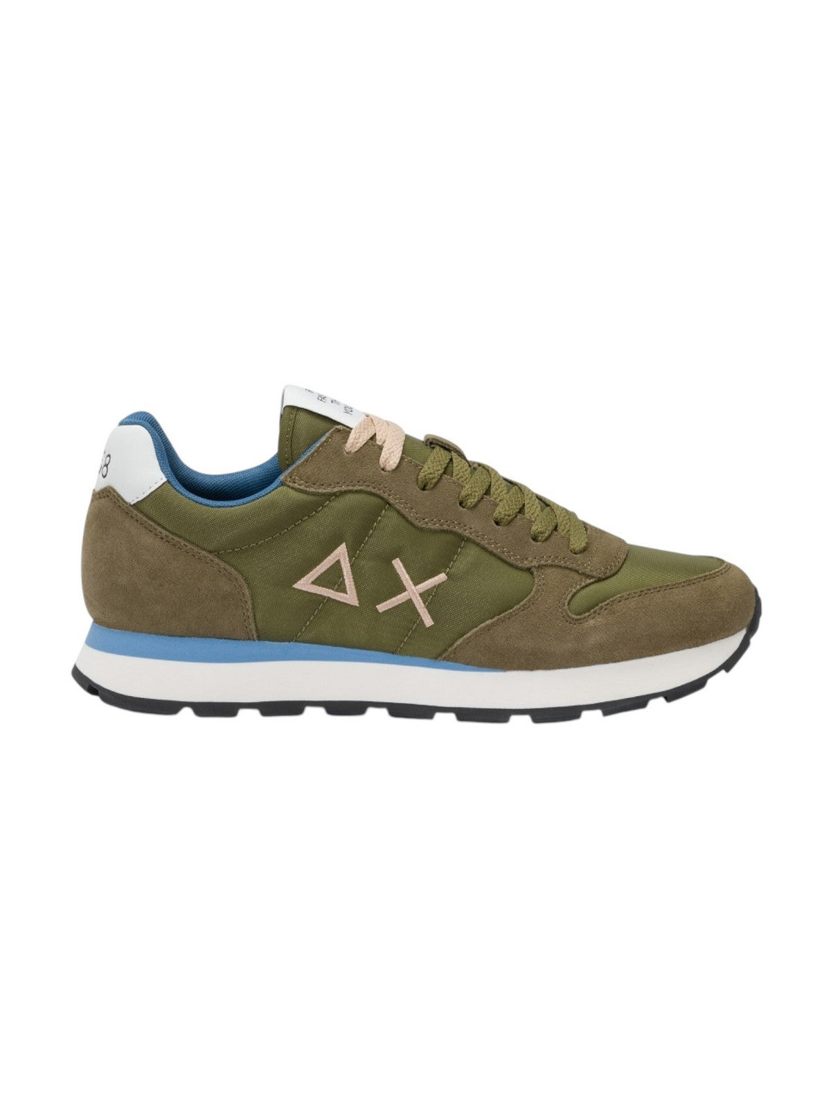 SUN68 Sneaker Uomo Tom Solid Z35101 19 Verde gioboutiqueweb