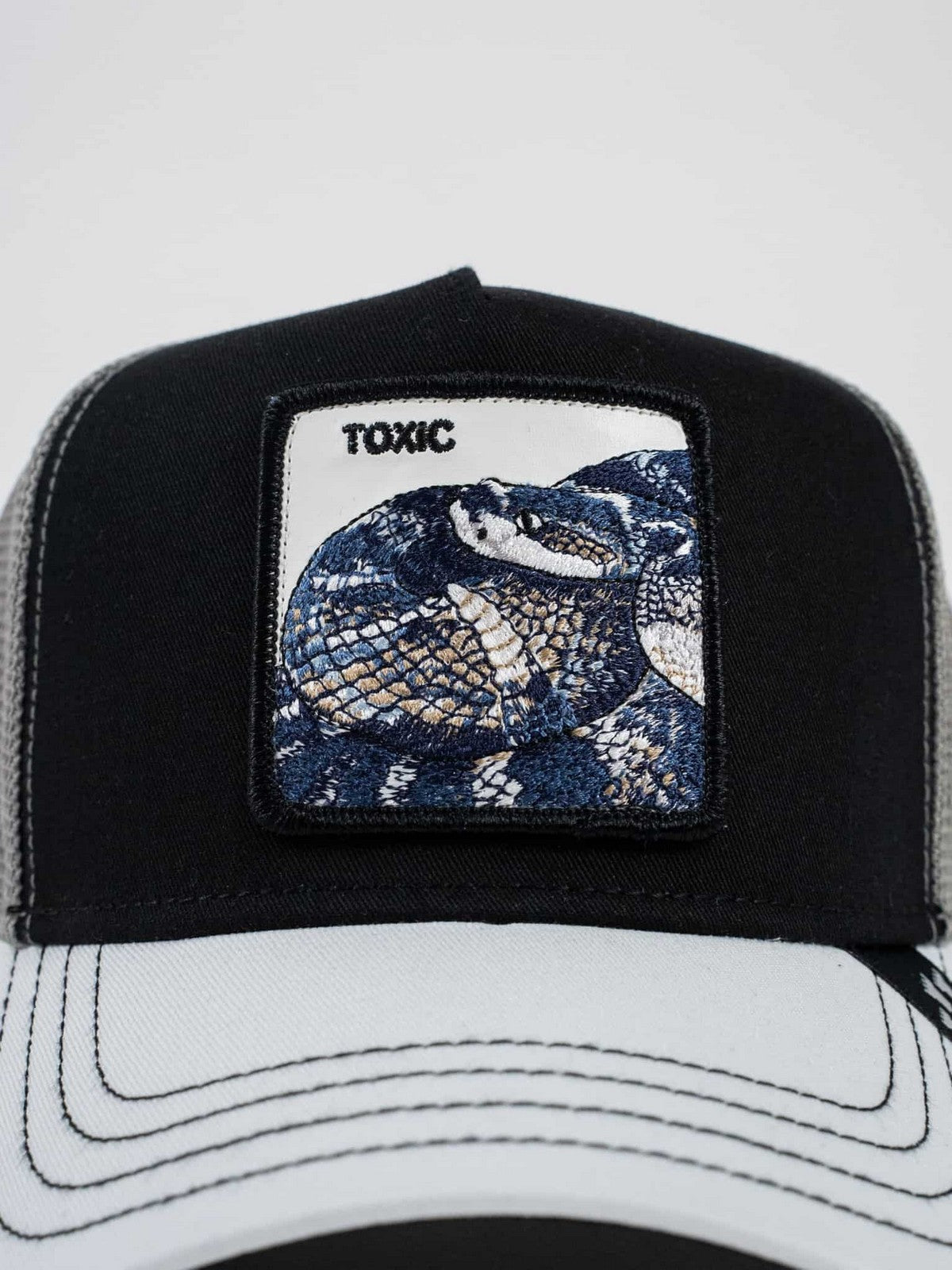 GOORIN BROS Cappello Uomo V2 SNAKE 101-1342 BKW BLACK/WHITE