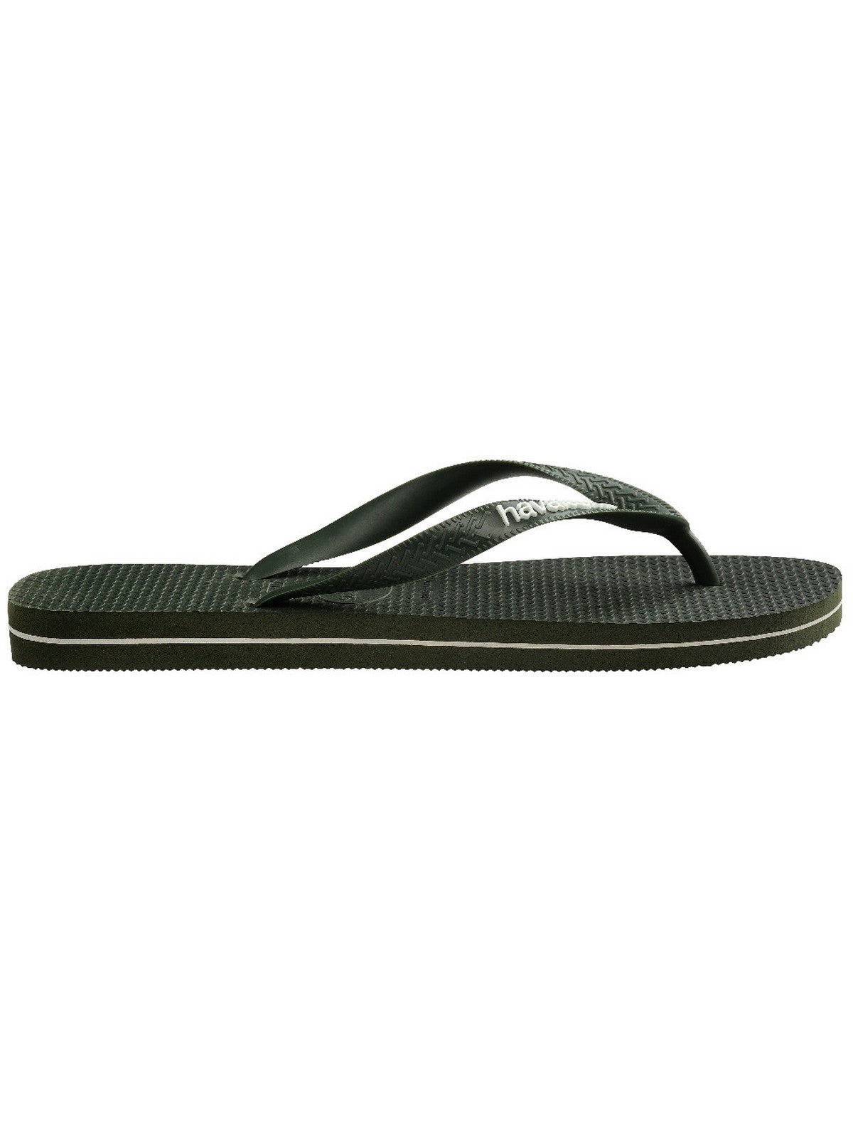 HAVAIANAS Infradito Uomo Hav. Top rubber Logo filette 4148756.4896 Verde gioboutiqueweb