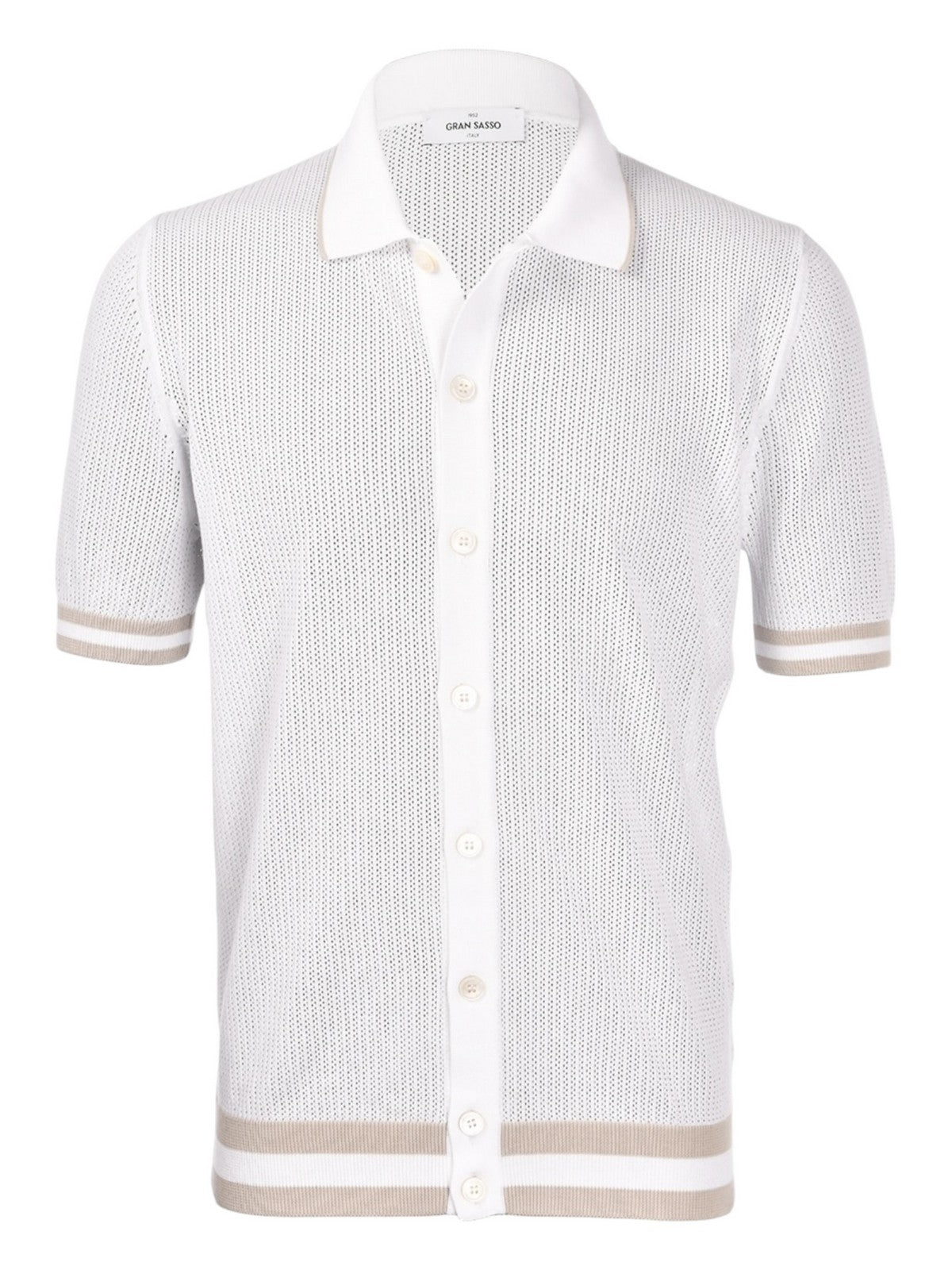 GRAN SASSO Camicia Uomo 57180/20612 002 Bianco gioboutiqueweb