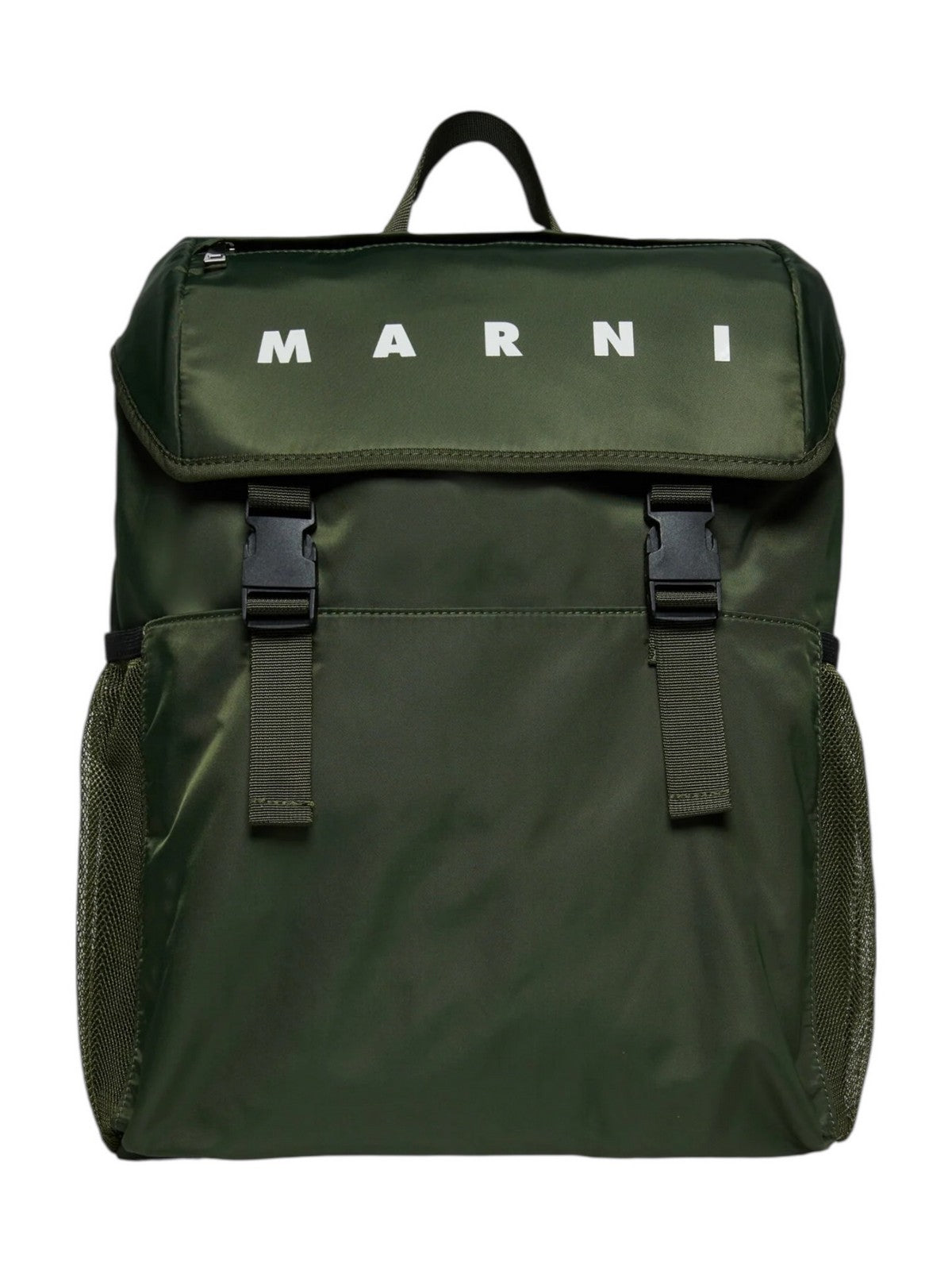 Marni Backpack Girls and Girls M01637 M00TJ 0M542 Thymian Grün
