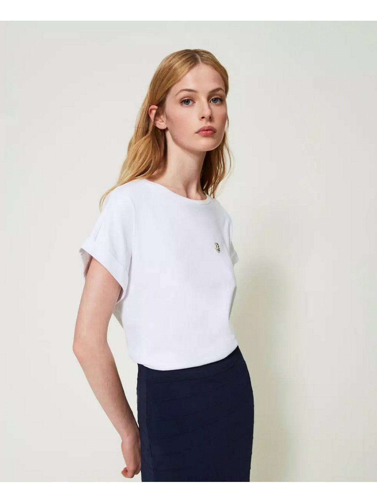 Twinset T-shirt and Polo Woman 241TP2215 00001 White
