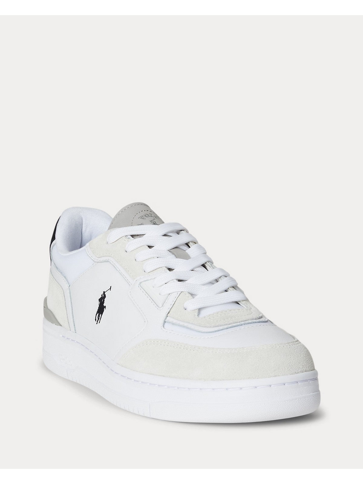 POLO RALPH LAUREN Sneaker Uomo OPN MSTER PP-SNEAKERS-LOW TOP LACE 809974026 001 WHITE/BLACK