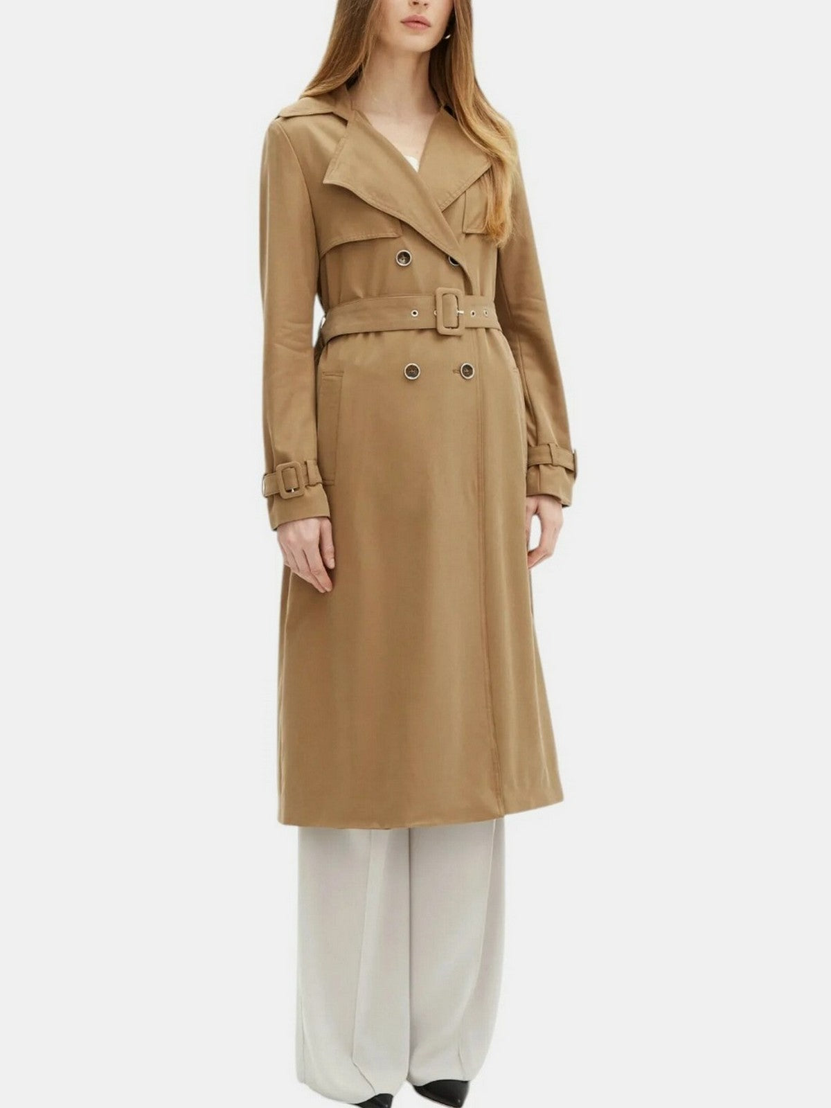 GUESS Trench Donna MAYA UNSTRUCTURED TRENCH W5RL15 WGYM2 F1AZ Beige