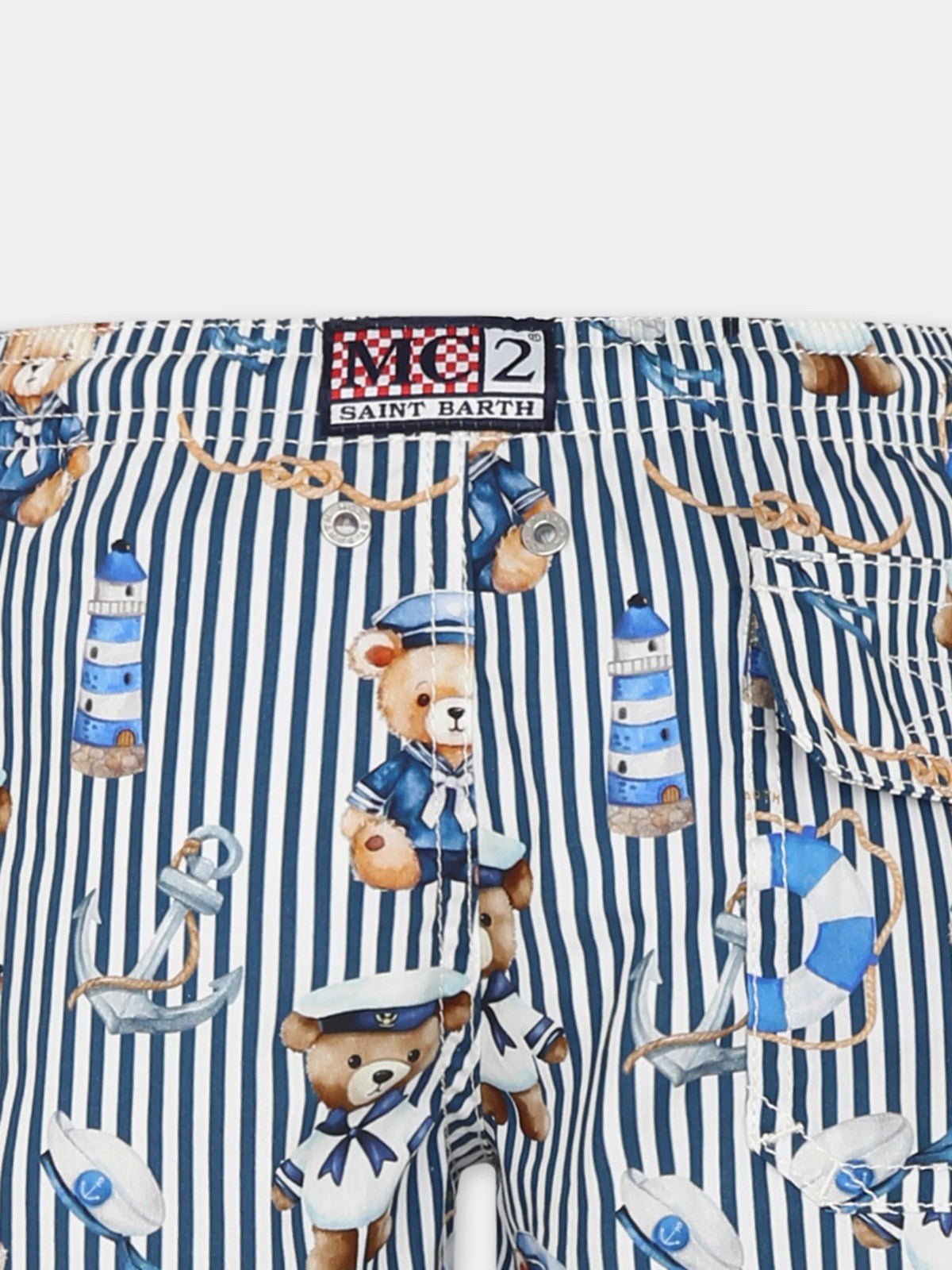 MC2 SAINT BARTH Costume da bagno Bambini e ragazzi JOELL 04838H Blu