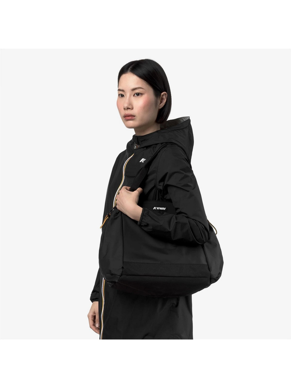 K-WAY Borsa Donna AISY K4138YW USY BLACK PURE
