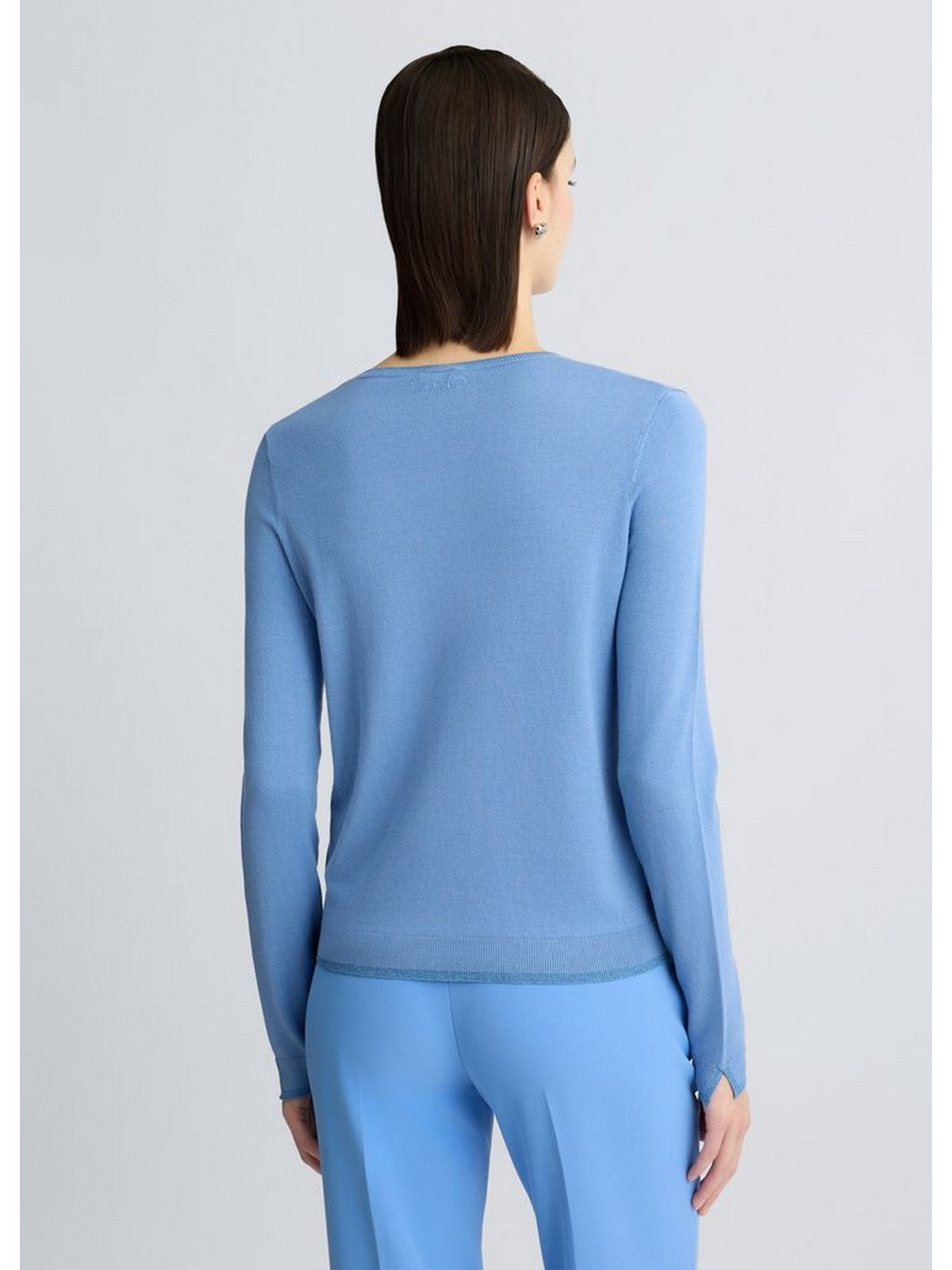 LIU JO WHITE Cardigan Donna WA5382MS49I 73936 Blu gioboutiqueweb