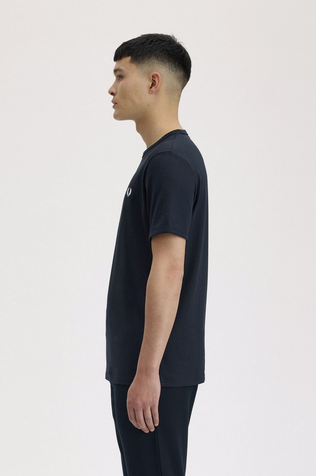 FRED PERRY T-shirt Uomo FP RINGER T-SHIRT FP-M3519-57 608 NAVY