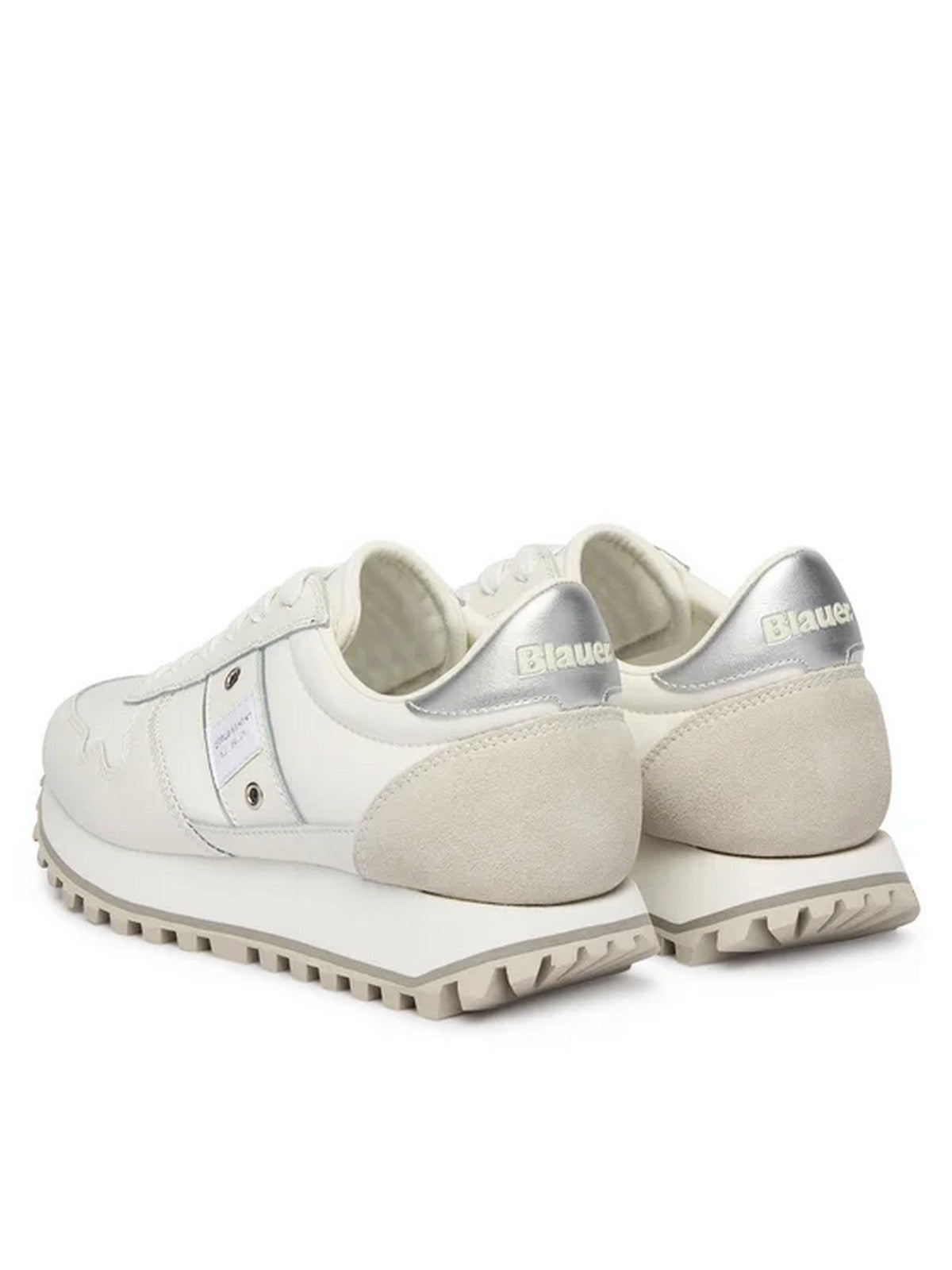 BLAUER Sneaker Donna MILLEN03 S6MILLEN03/NYM WHI/SIL WHITE/SILVER