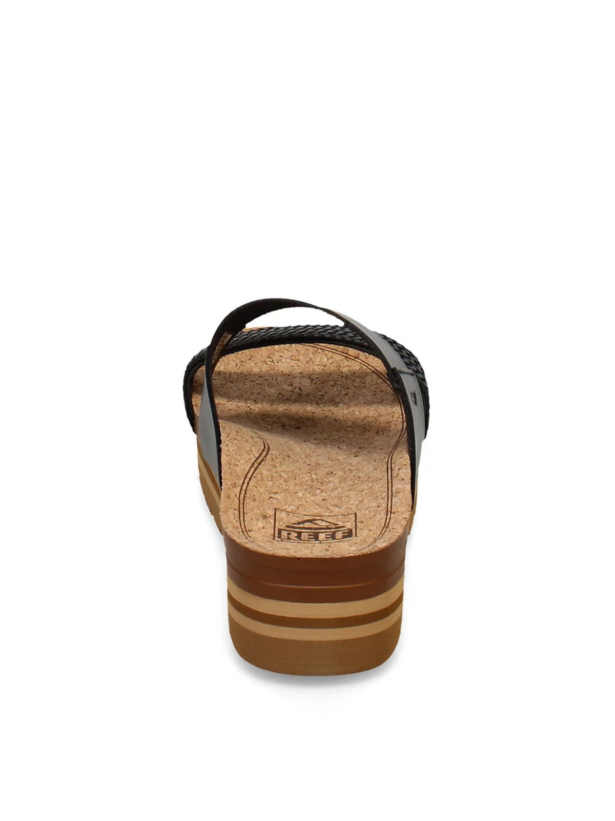 REEF Ciabatta Donna Cushion Vista Hi RF.CUSHVISTAHI CI9862 BLACK BRAID
