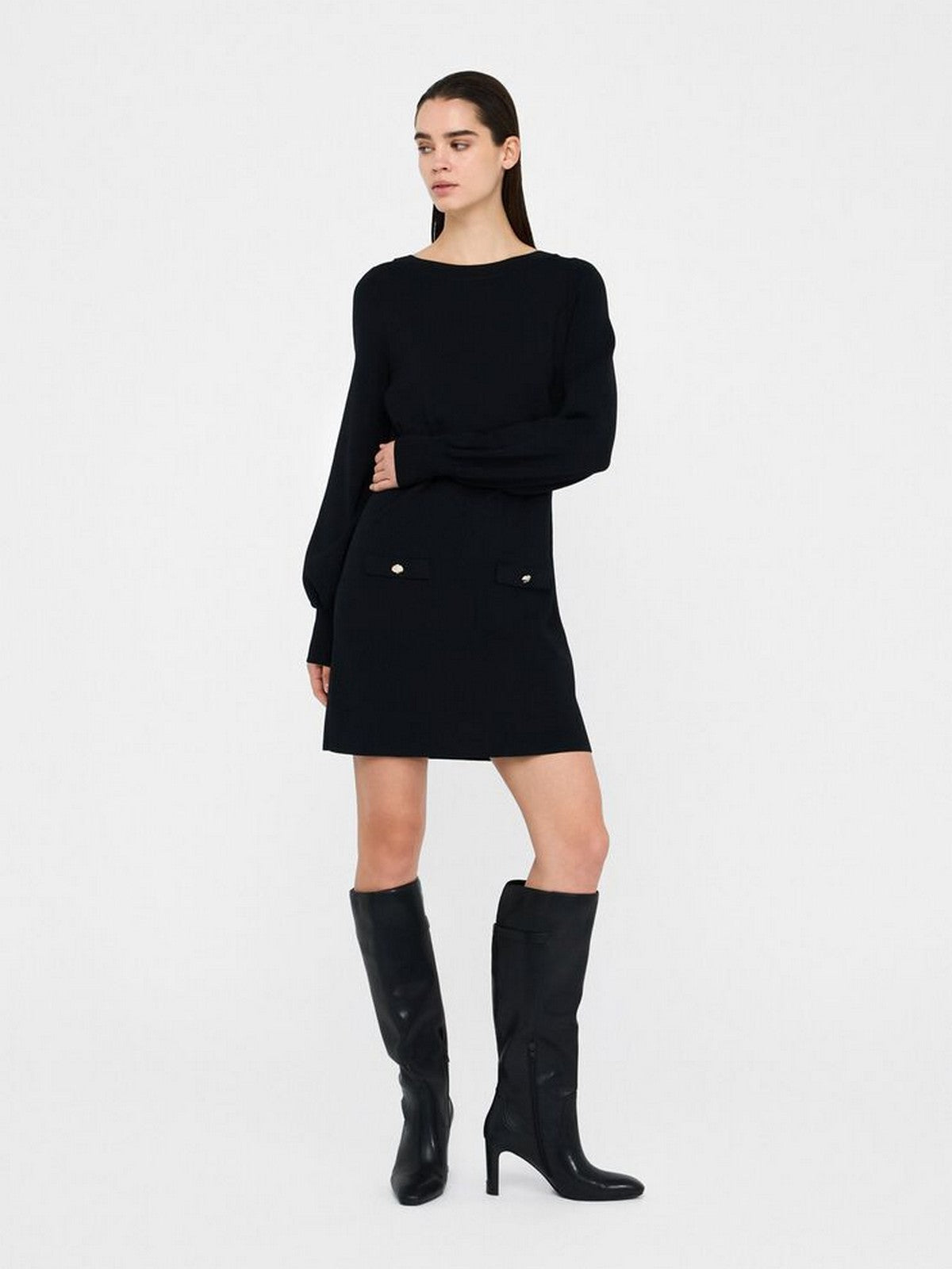 LIU JO BLACK Abito Donna CF5085MS55N 22222 Nero