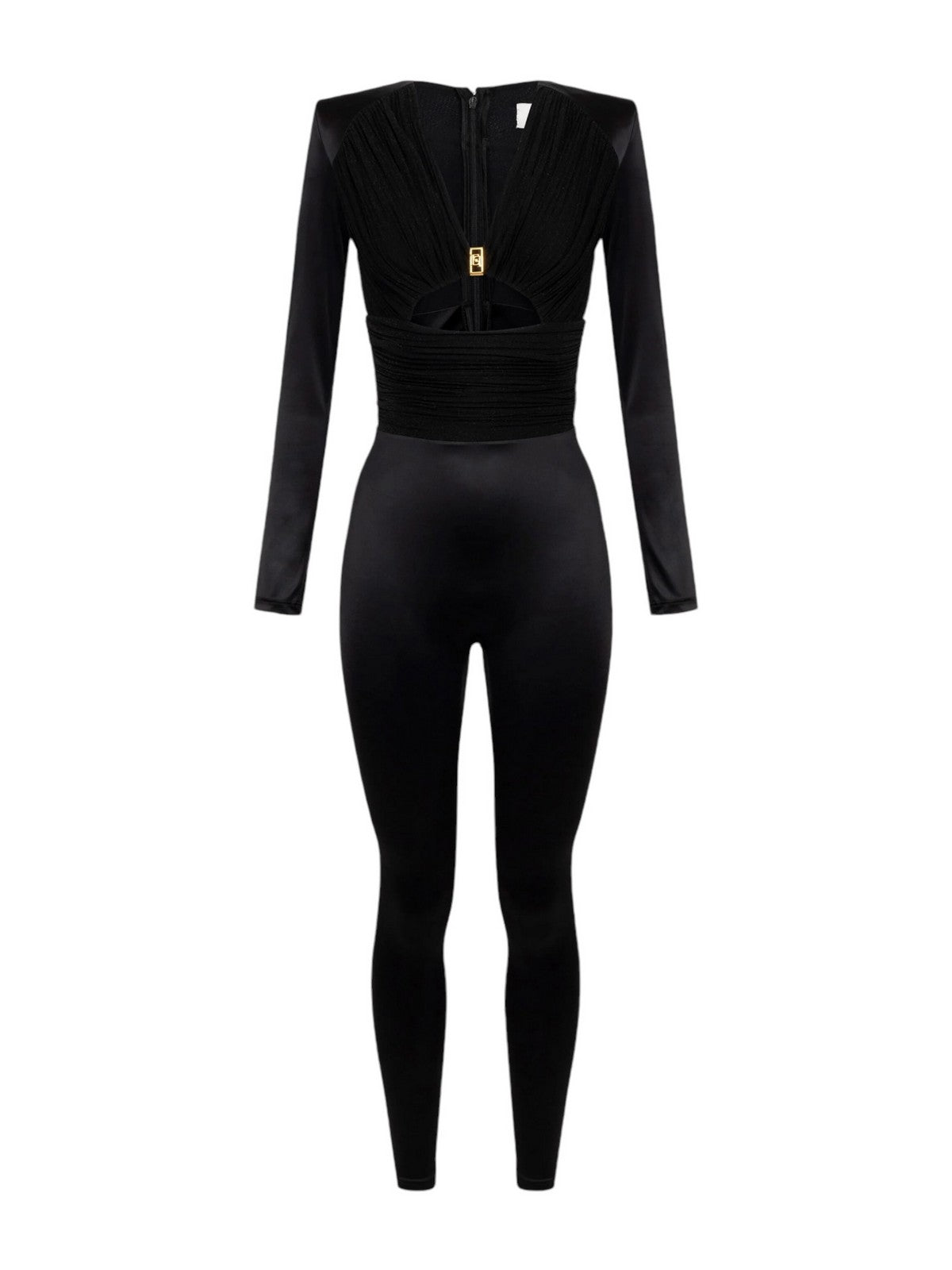 ELISABETTA FRANCHI Tuta Donna TU01946E2 110 Nero gioboutiqueweb